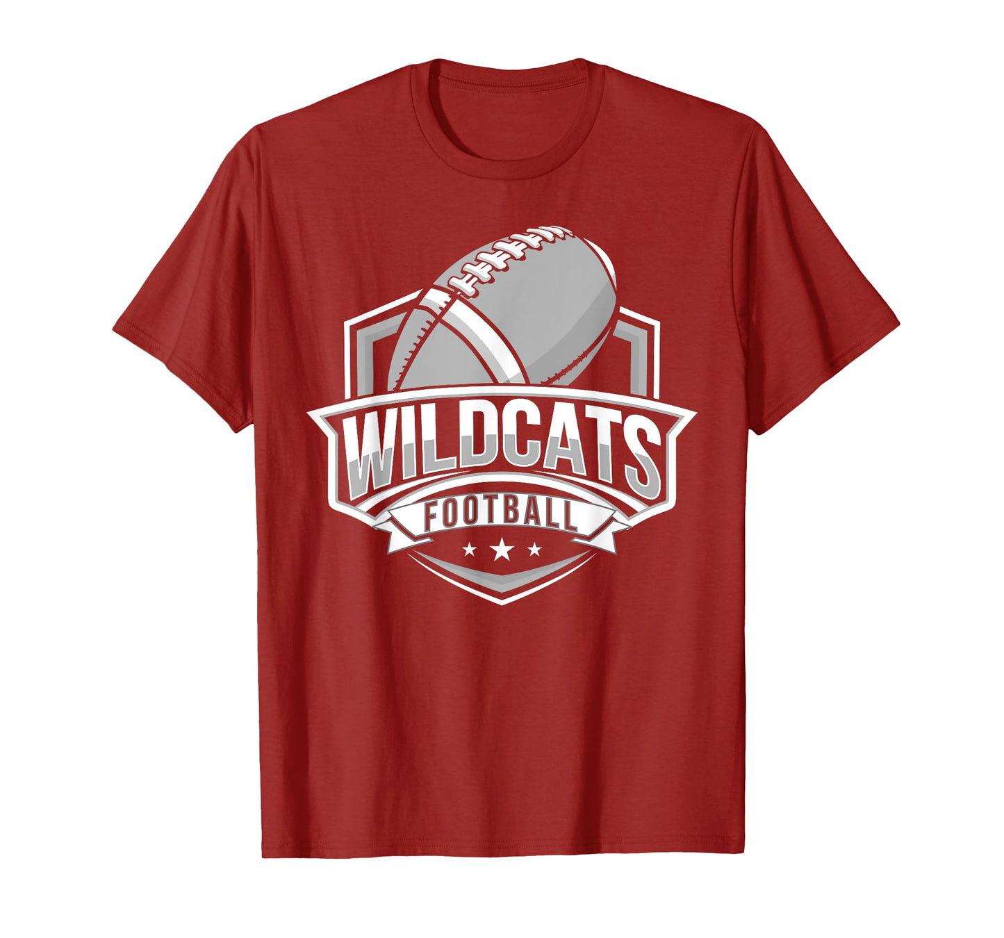 Wildcats Game Day Football Mascot Roar With Pride! T-Shirt