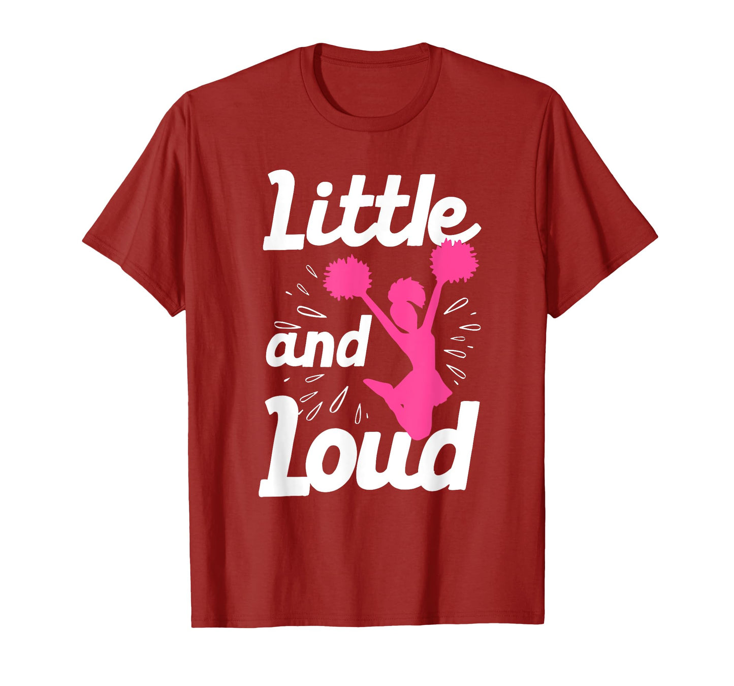 Cool Cheerleader Art Teens Girls Cheerleading Cheer Gymnast T-Shirt