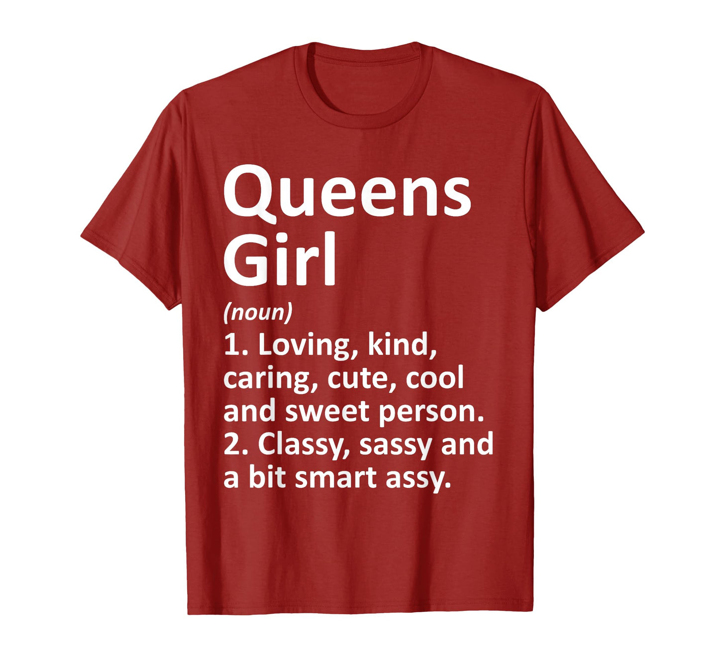 QUEENS GIRL NY NEW YORK Funny City Home Roots Gift T-Shirt