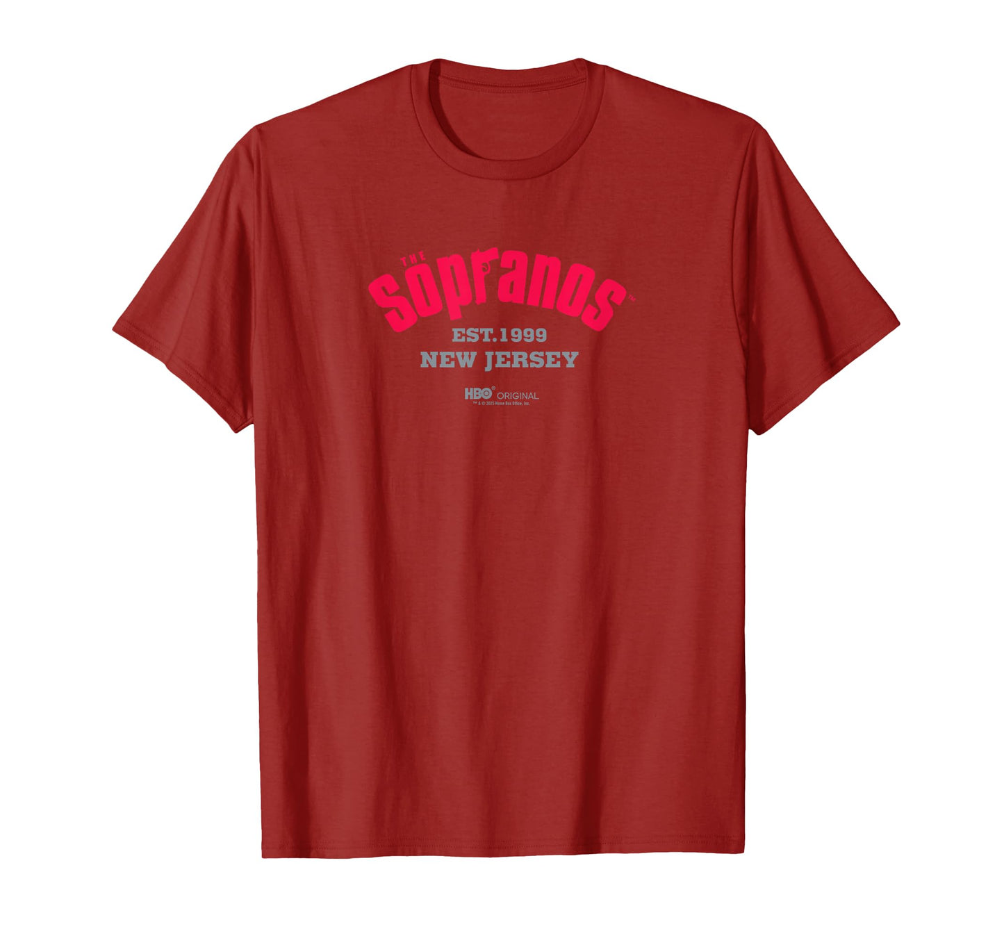 The Sopranos New Jersey Officially Licensed T-Shirt