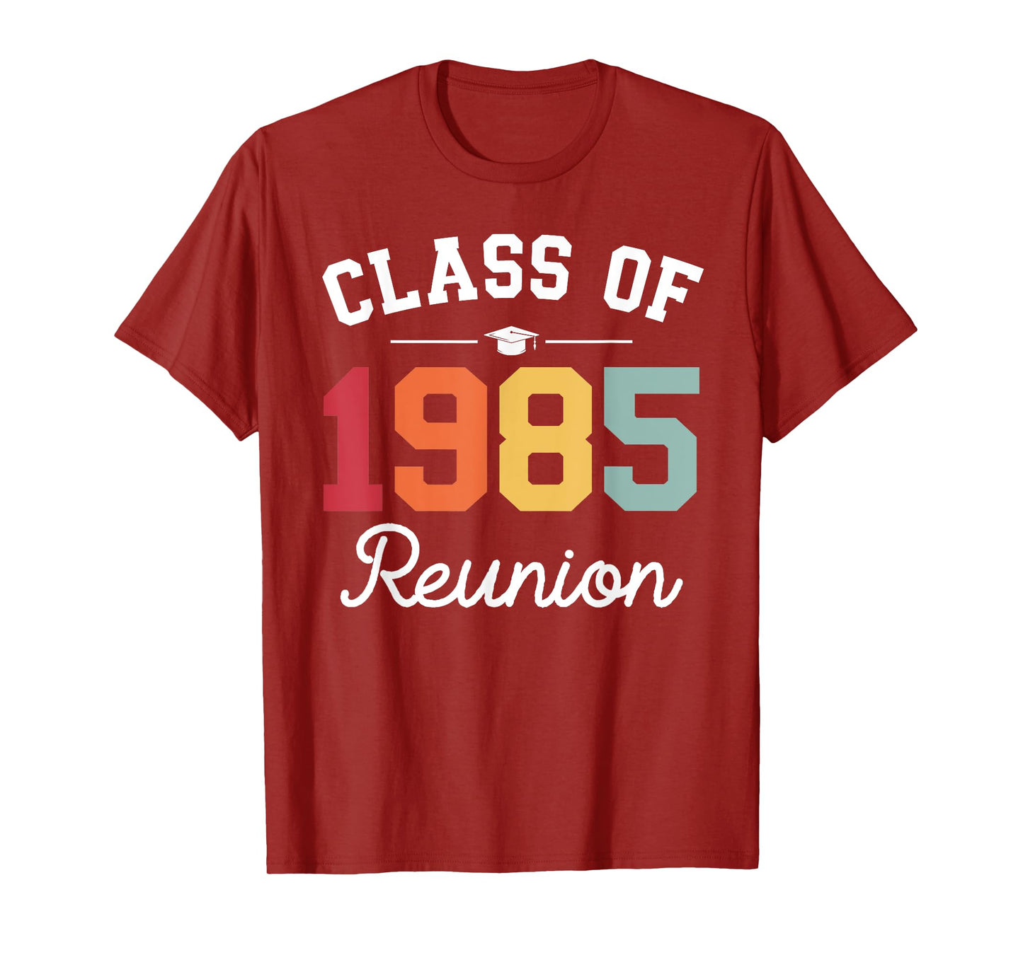 Class of 1985 Reunion 40 Years Graduation High School Alumni T-Shirt