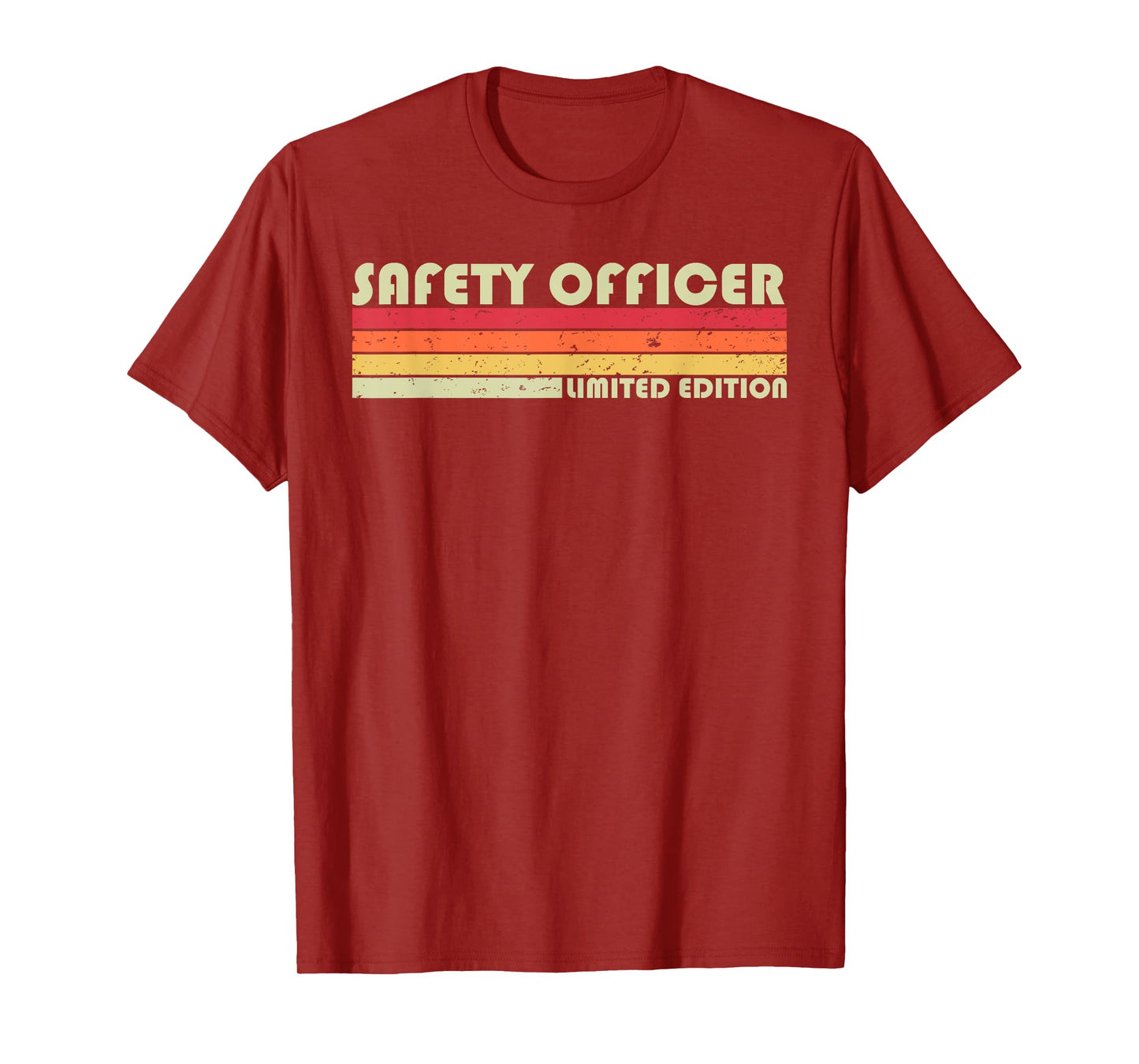 SAFETY OFFICER Funny Job Title Profession Birthday Worker T-Shirt