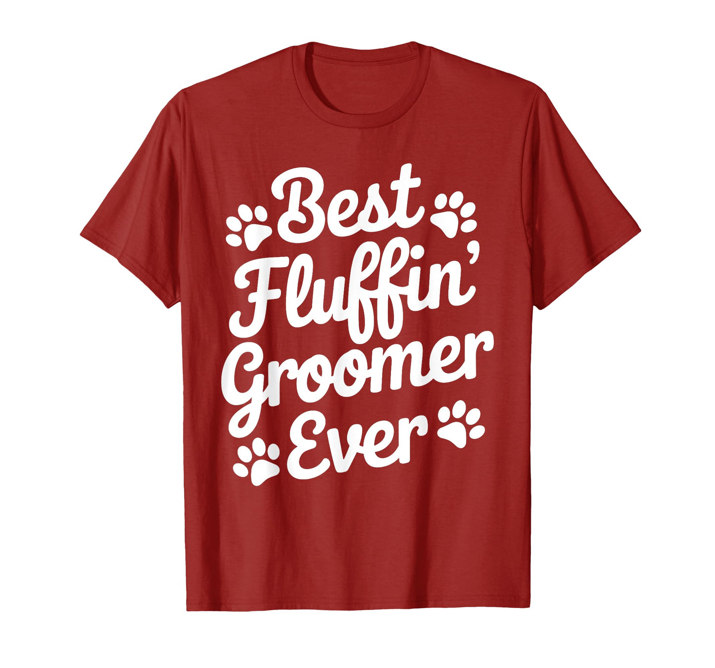 Cool Dog Groomer Art for Men Women Dog Grooming Pet Groomers T-Shirt