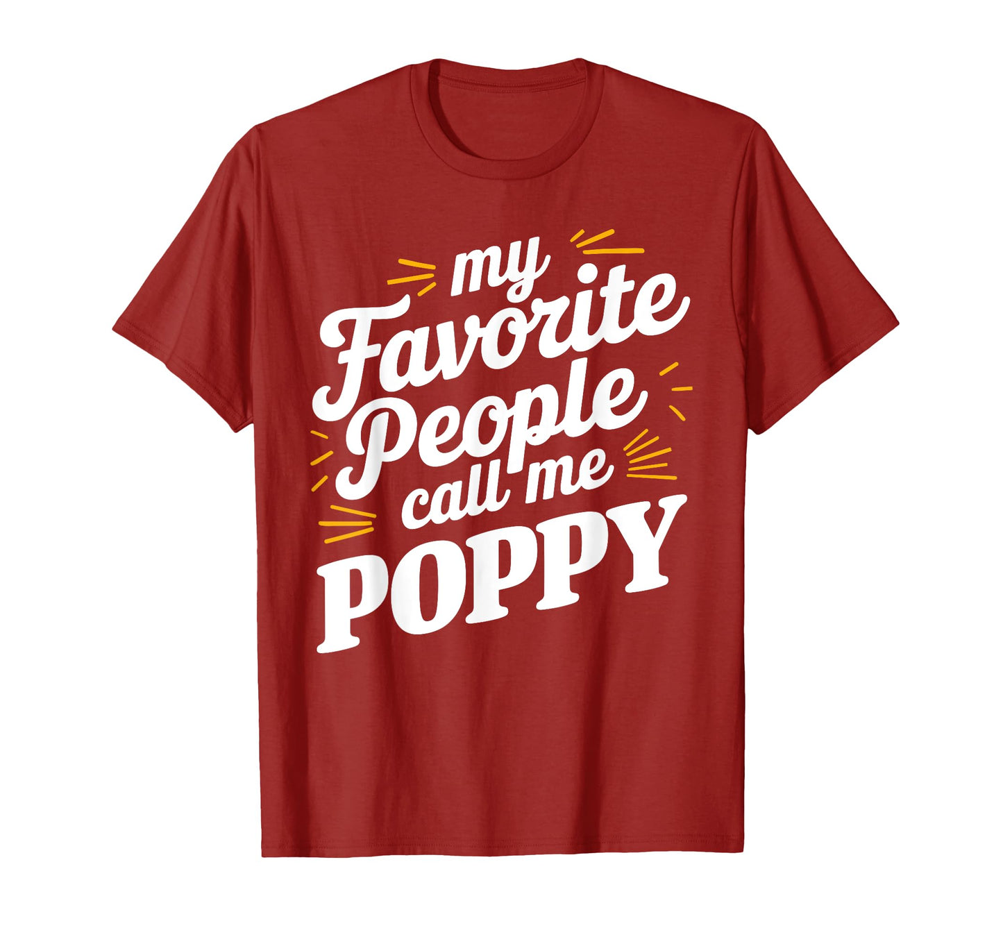 Best Poppy Art For Grandpa From Grandkids Father's Day Poppy T-Shirt