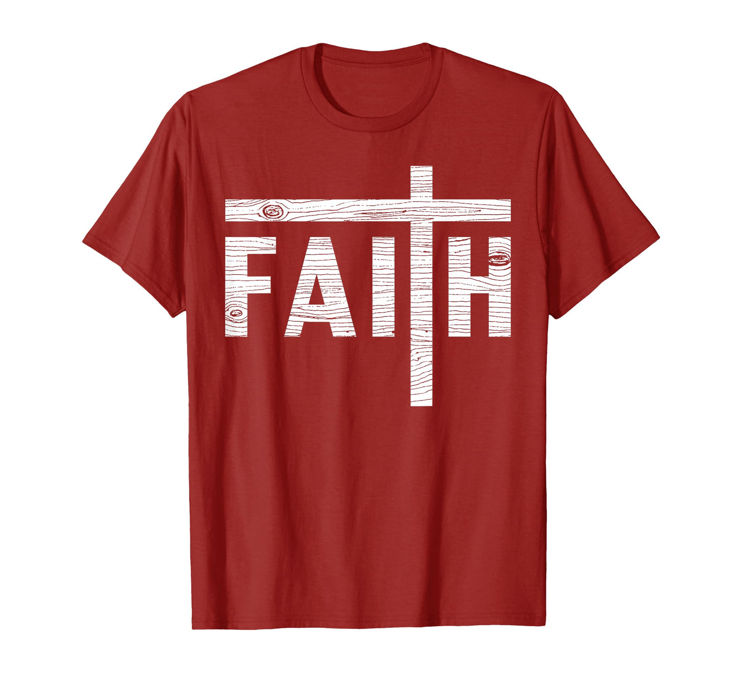 Christian Faith And Cross Jesus Believer Gift For Men Women T-Shirt