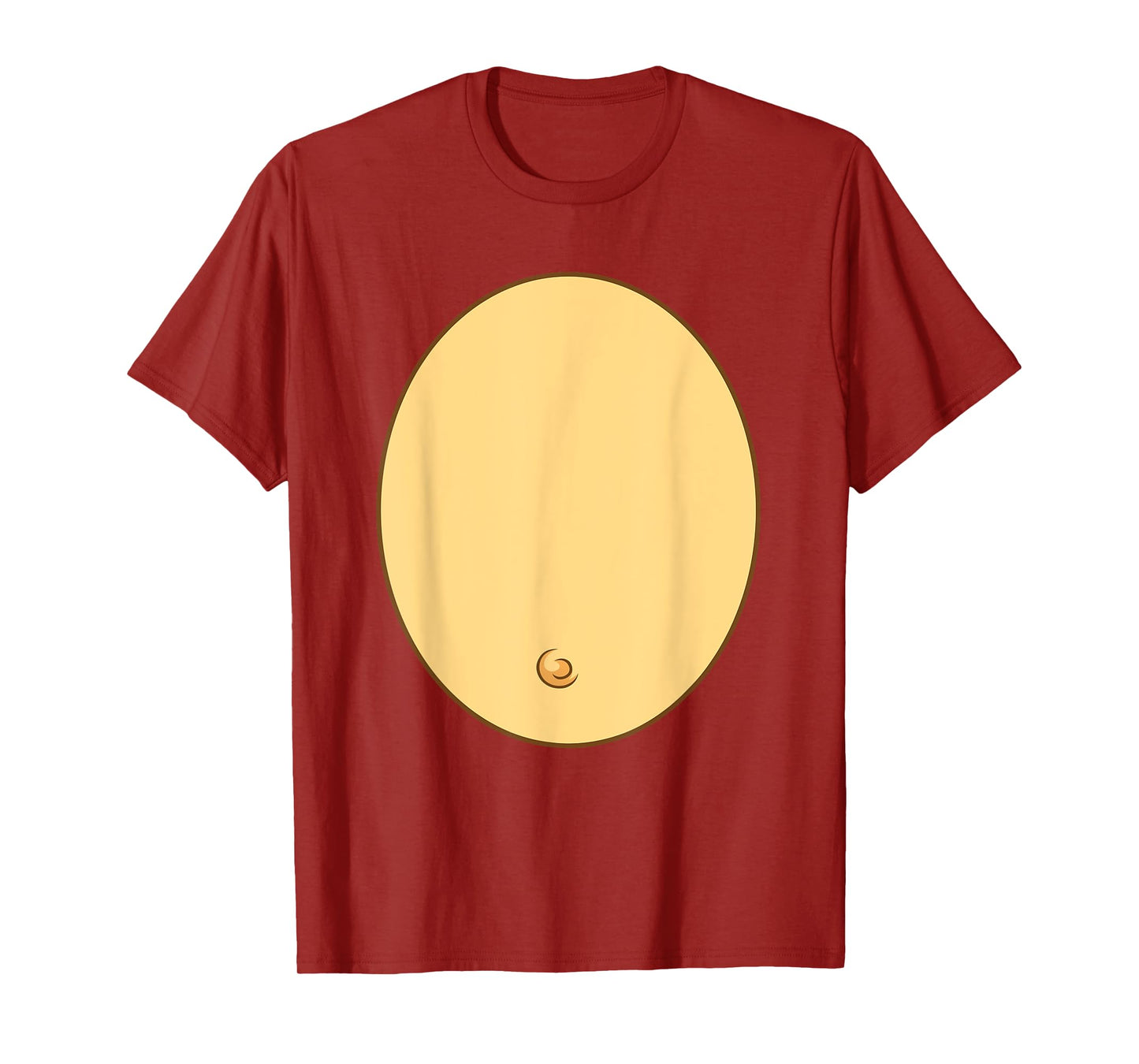Funny Monkey Belly Costume Kids Adult Halloween T-Shirt