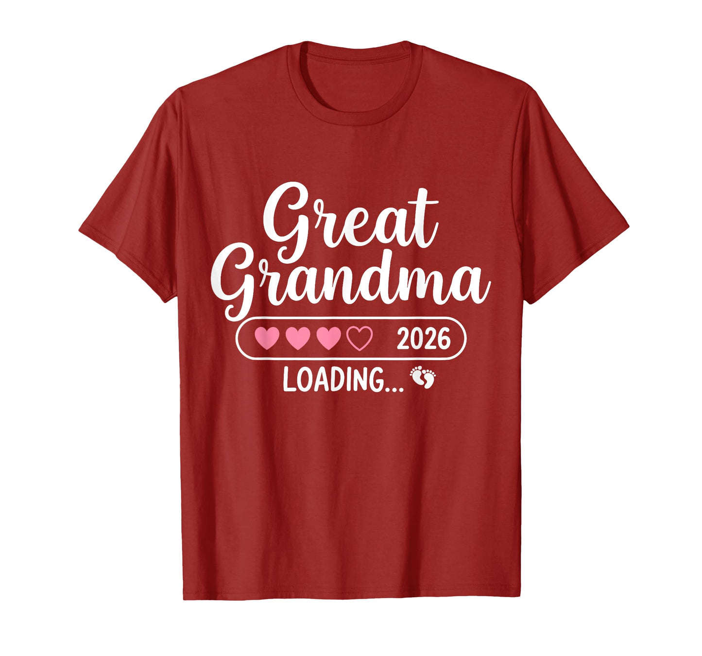 Great Grandma 2026 Loading T-Shirt