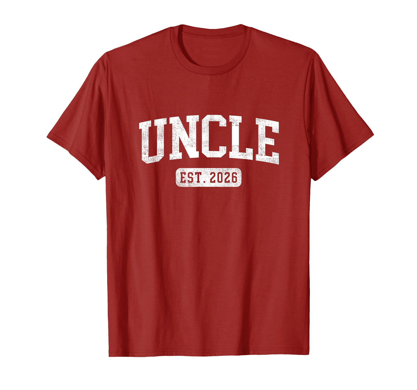 Uncle Est 2026 Promoted To Uncle Announcement T-Shirt