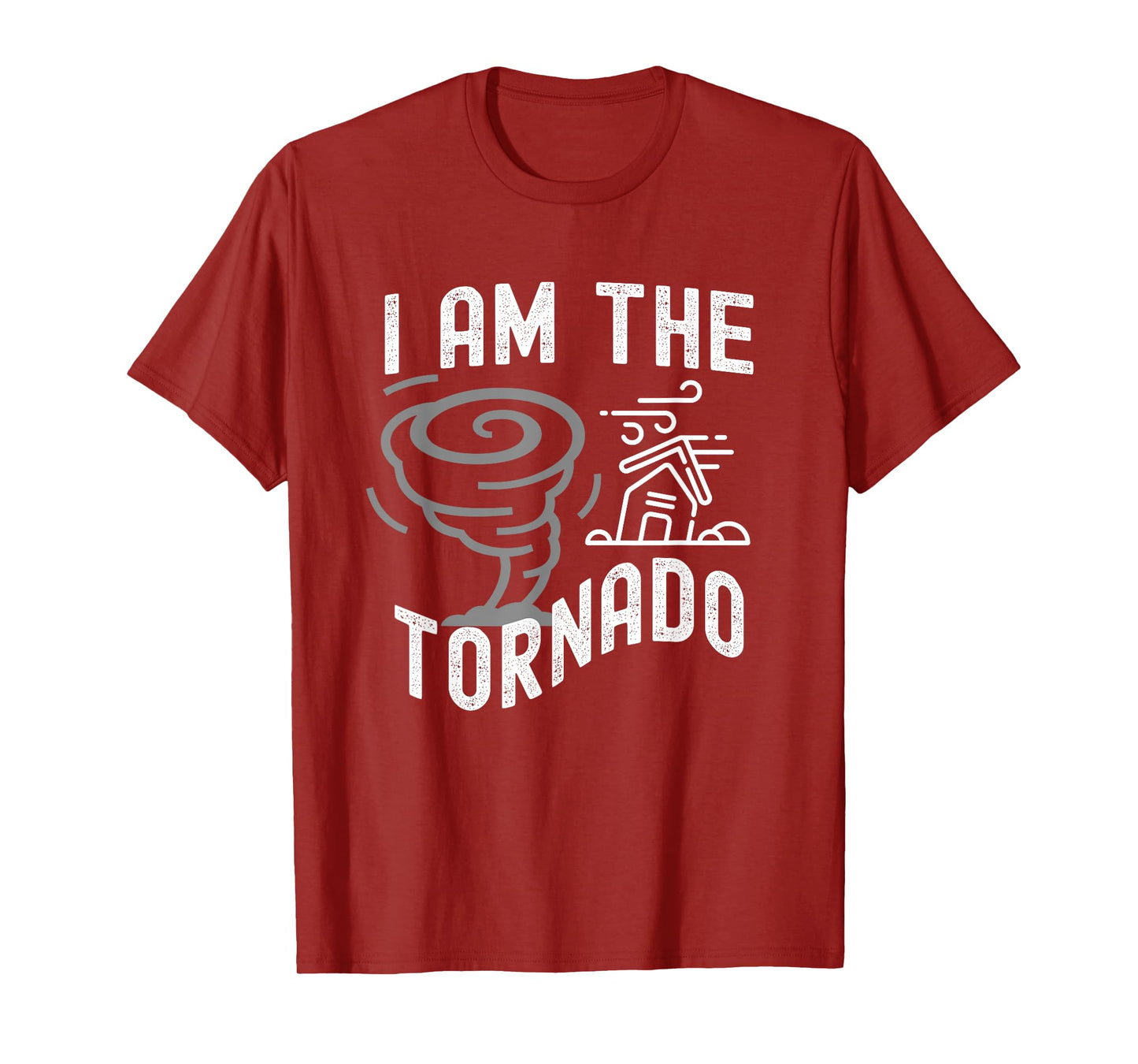 Funny I Am The Tornado Halloween Costume Men Women Boy Girl T-Shirt