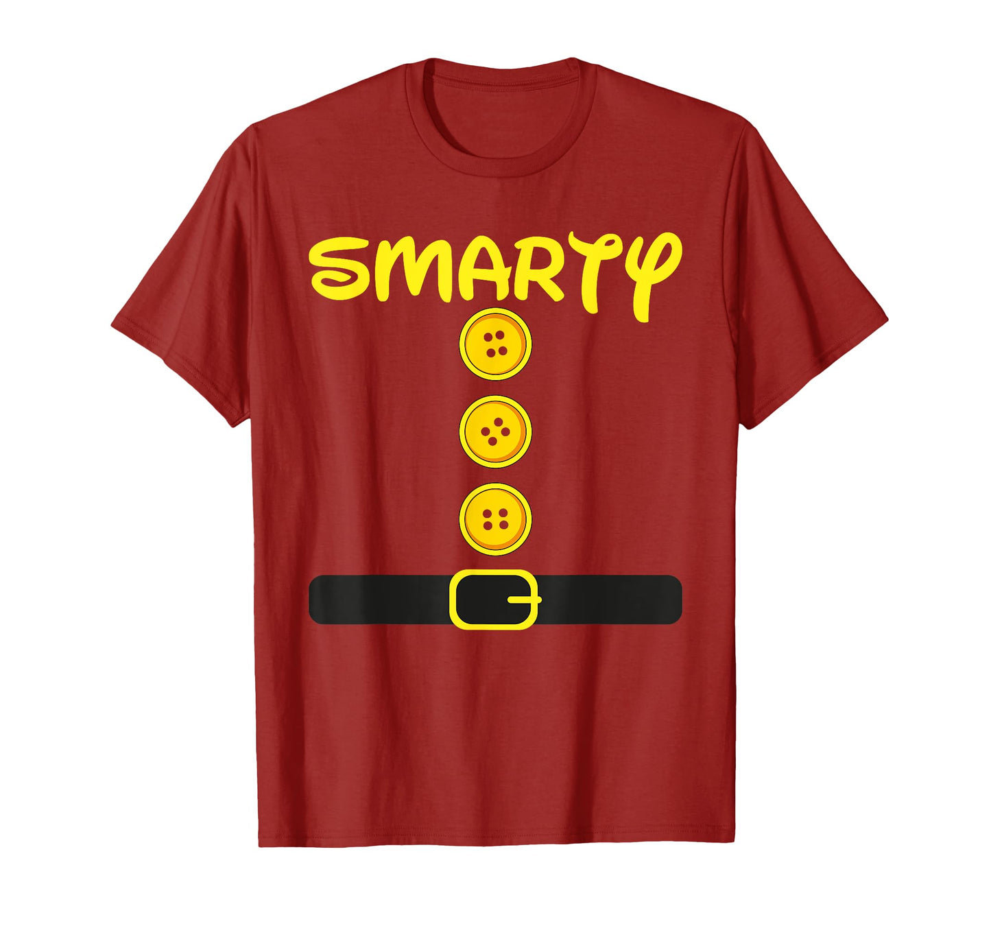 Smarty Dwarf Halloween Family Group Color Matching Costume T-Shirt