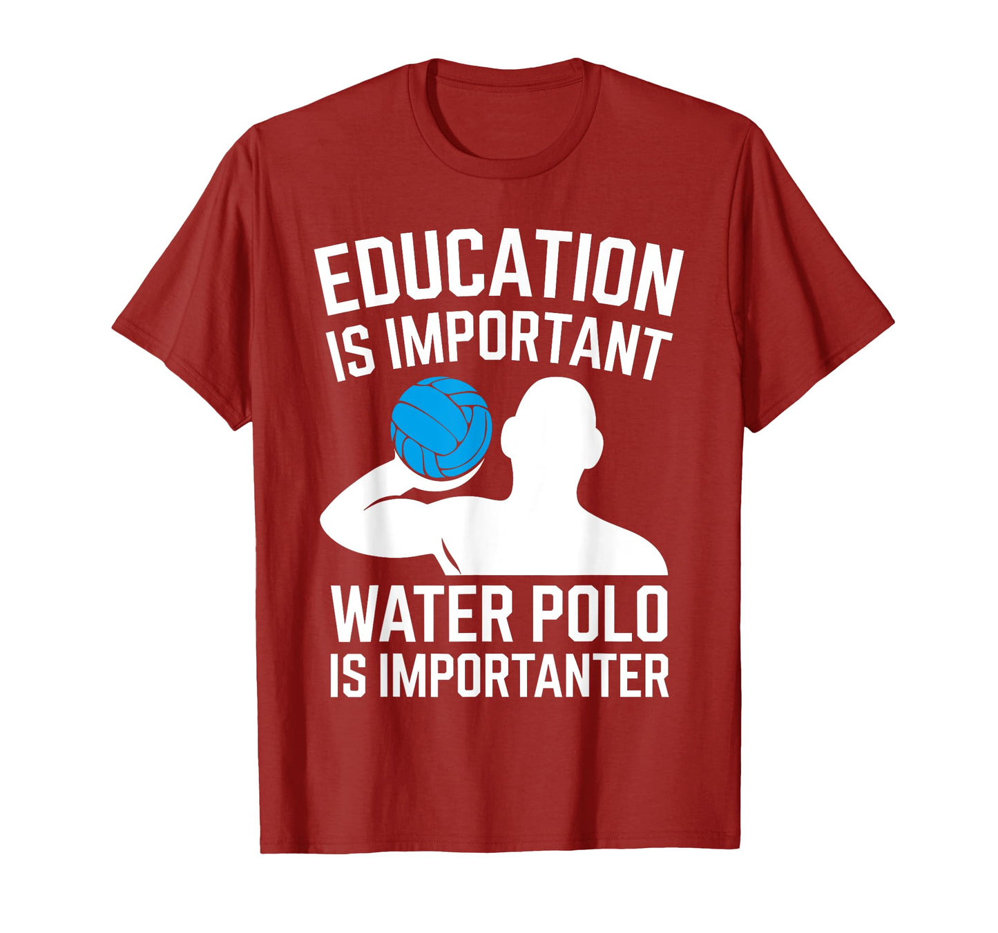 Funny Water Polo Art for Men Women Gag Water Polo Player T-Shirt