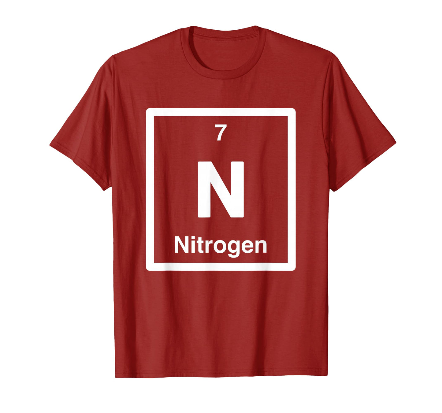 Nitrogen, N Periodic Table of Elements Science Gifts T-Shirt