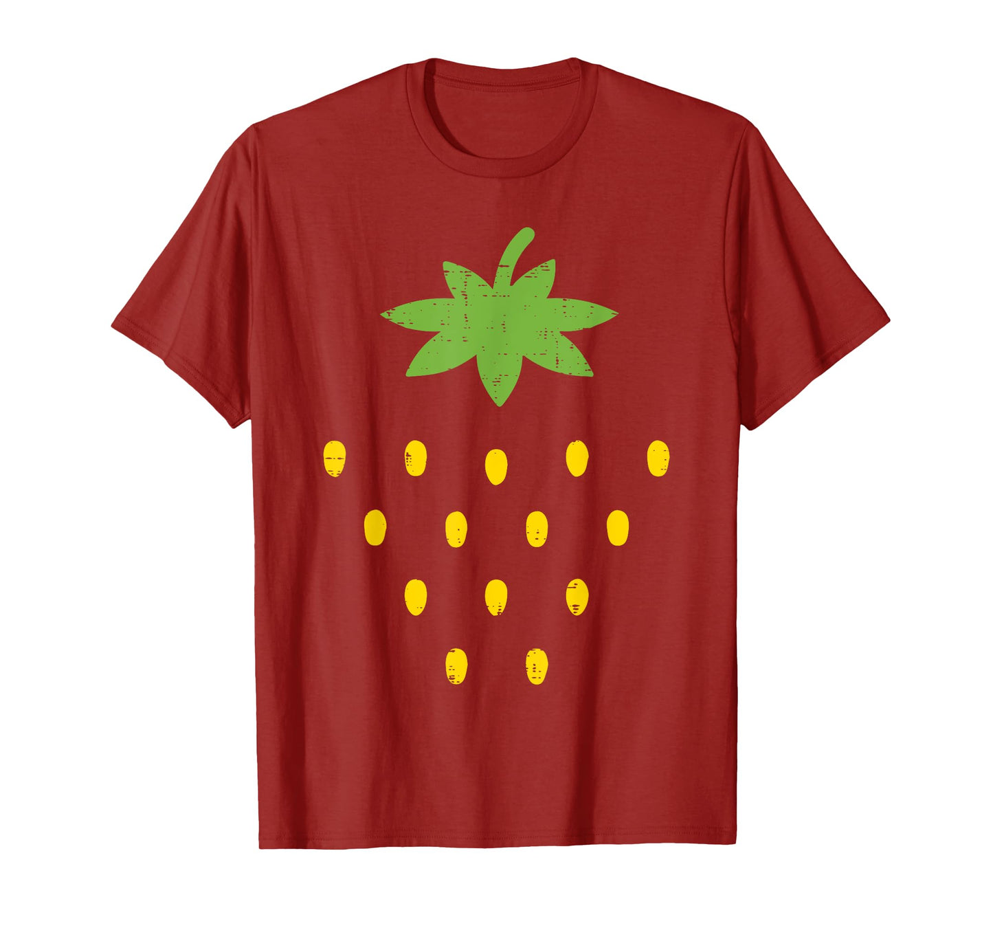 Halloween Strawberry Dots Food Fruit Costume Kids Women Men T-Shirt
