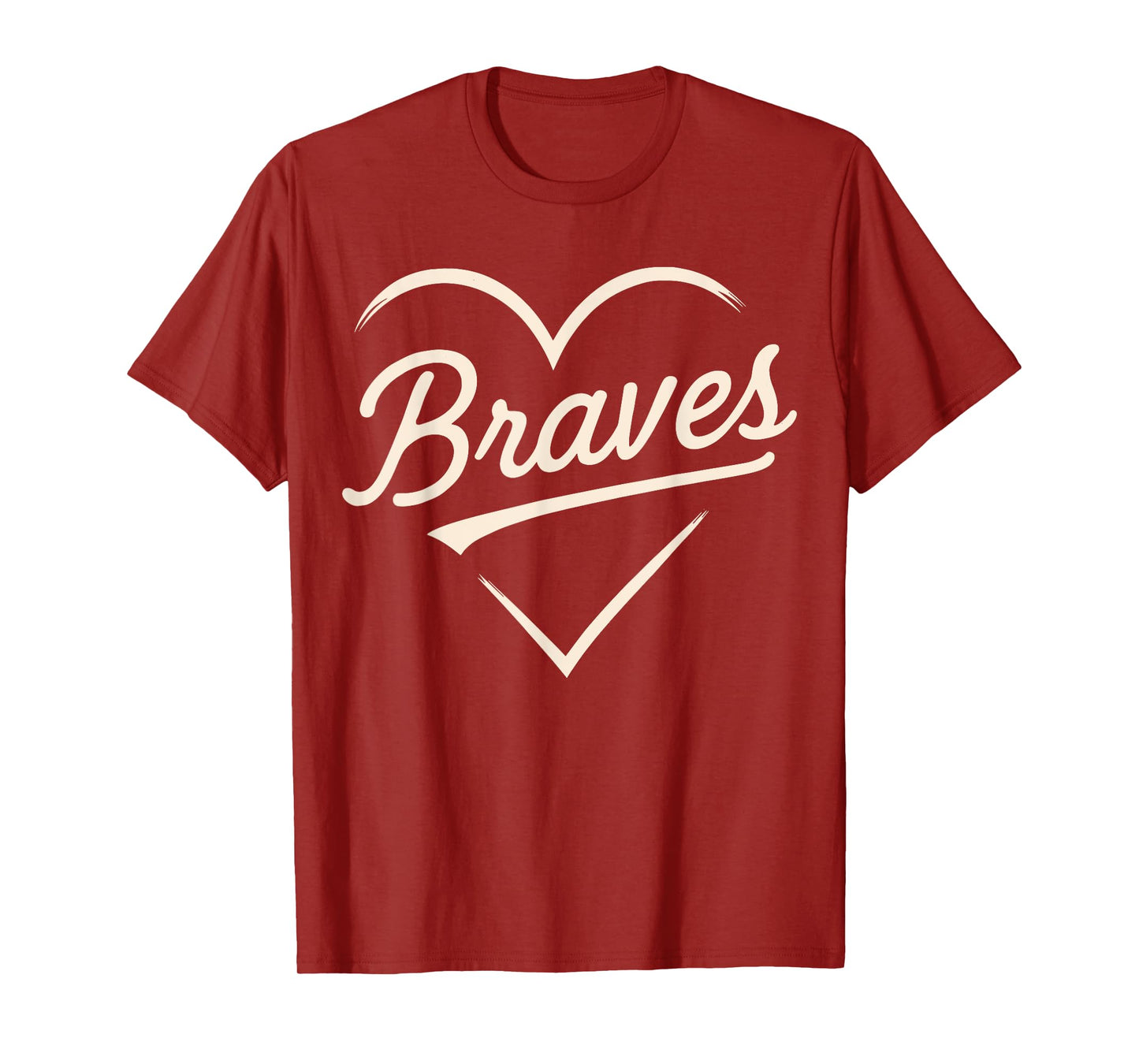 Vintage Braves Last Name Thowback Gifts For Men Women Kids T-Shirt
