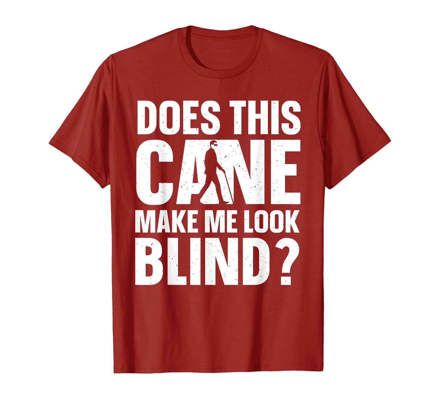 Blind Person Art for Men Women Sight Impaired Blind People T-Shirt