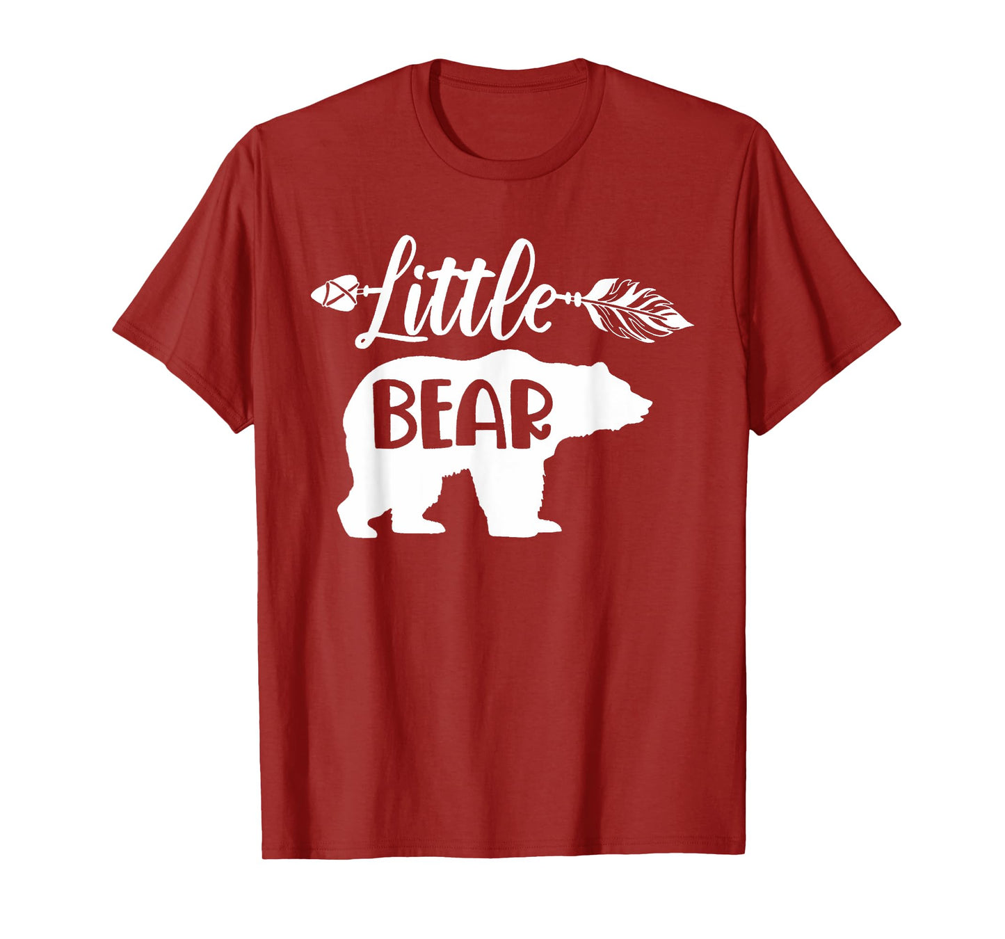Funny Little Bear Family Matching Kid Men Women Gifts T-Shirt