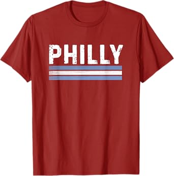 Philly Retro Vintage Philadelphia Pennsylvania Tourism Gift T-Shirt