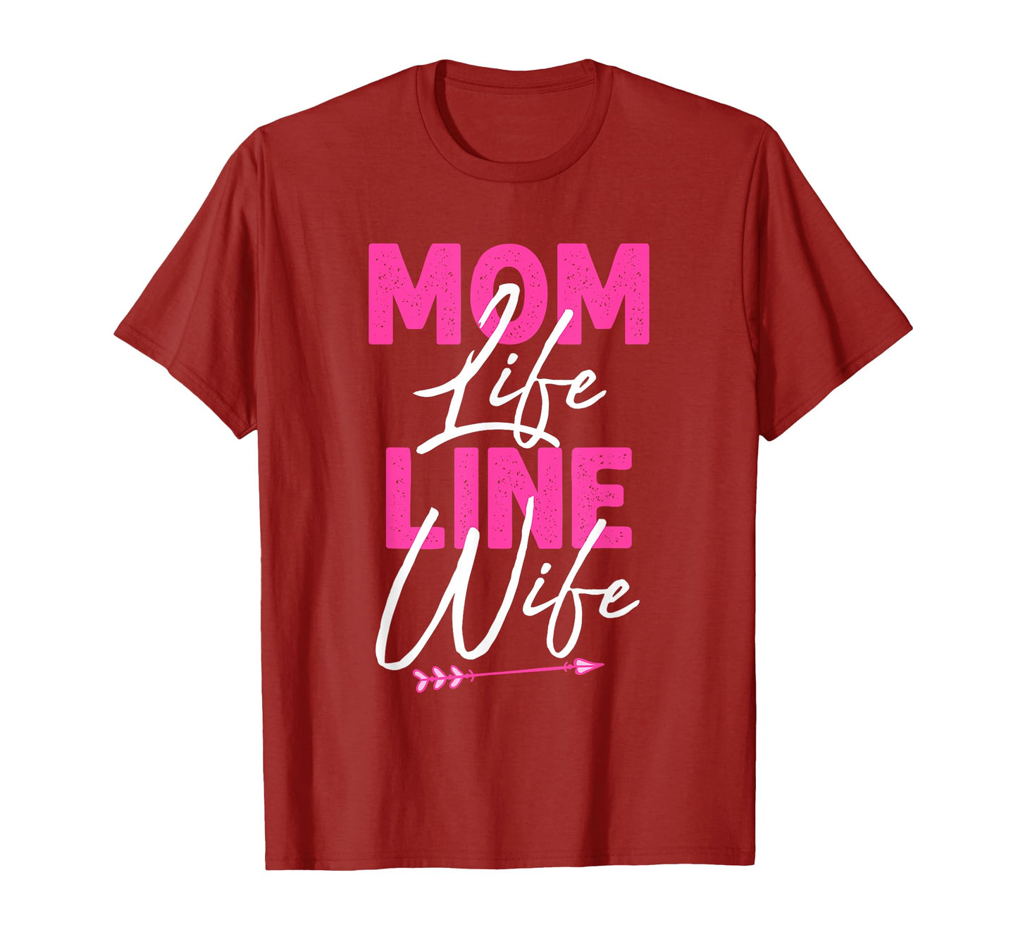 Funny Lineman Wife Design Lineman Lover Women Mom Linesman T-Shirt
