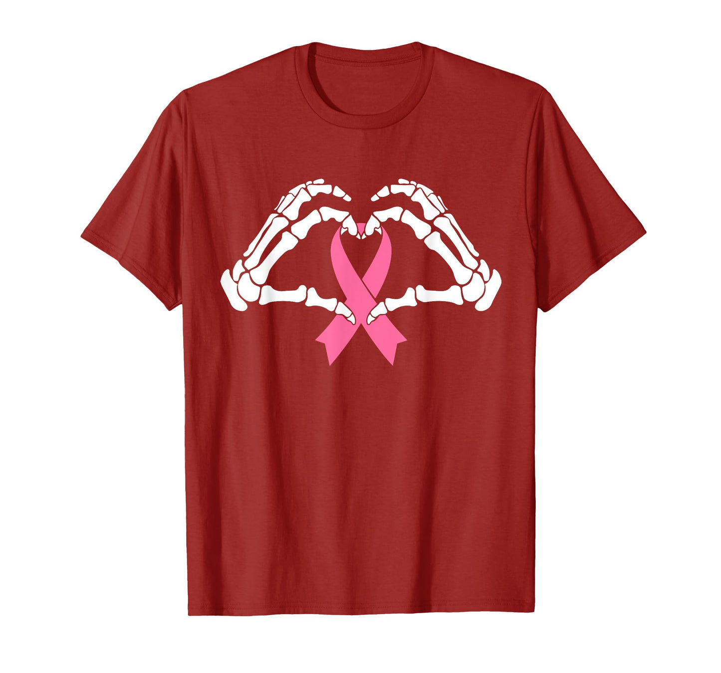 Skeleton Hands Holding Ribbon Halloween Costume Halloween T-Shirt