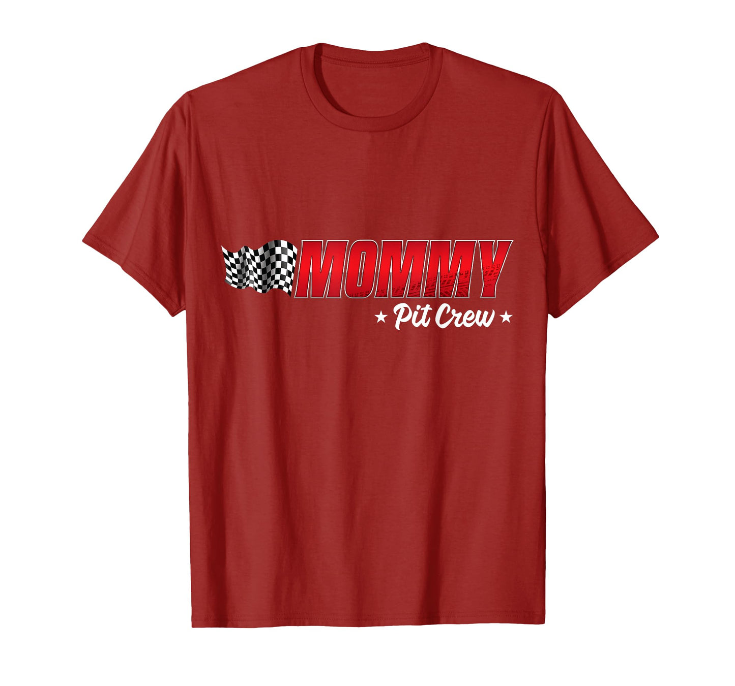 Mommy Pit Crew Race Car Birthday Family Racing Adult Women T-Shirt