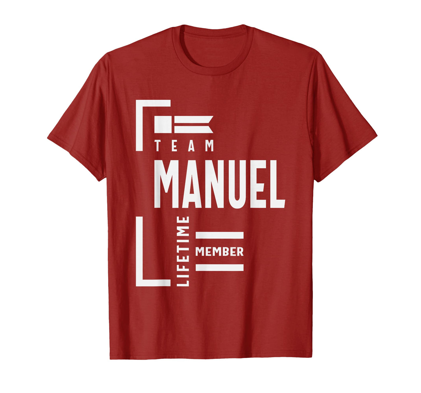 Team Manuel Lifetime Member Funny Name Manuel T-Shirt