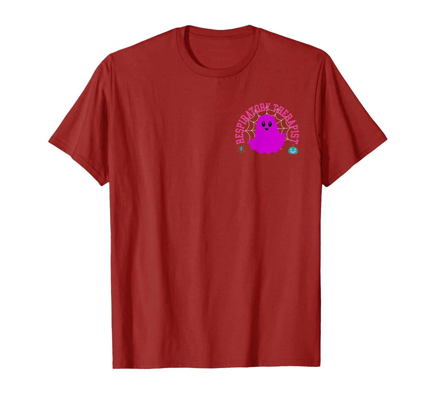 Respiratory Therapist Spooky Halloween Ghost RT Nurse T-Shirt