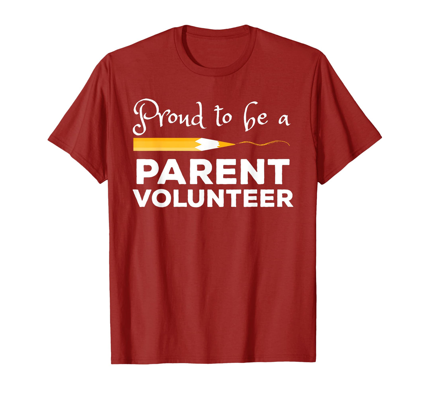 Volunteer Parent print School Chaperone Staff T-Shirt