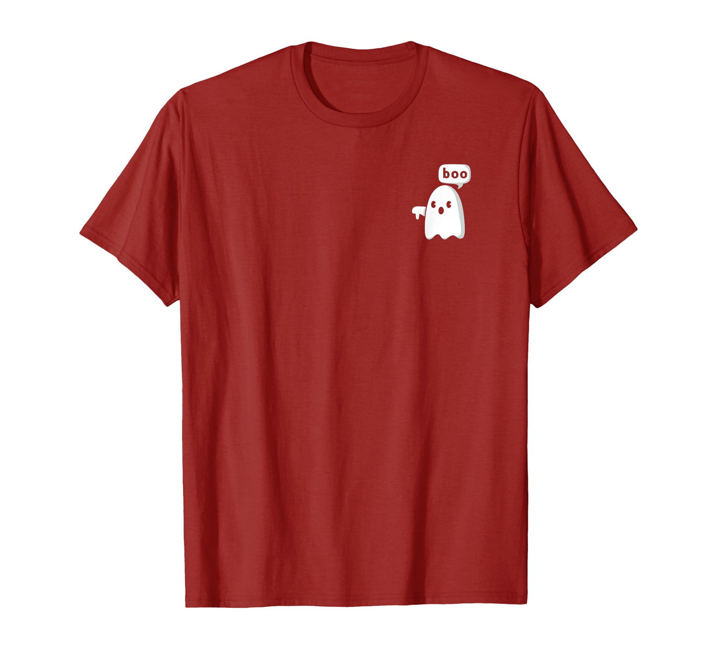 Thumbs Down Ghost Screaming Boo Disapproval Ghost halloween T-Shirt