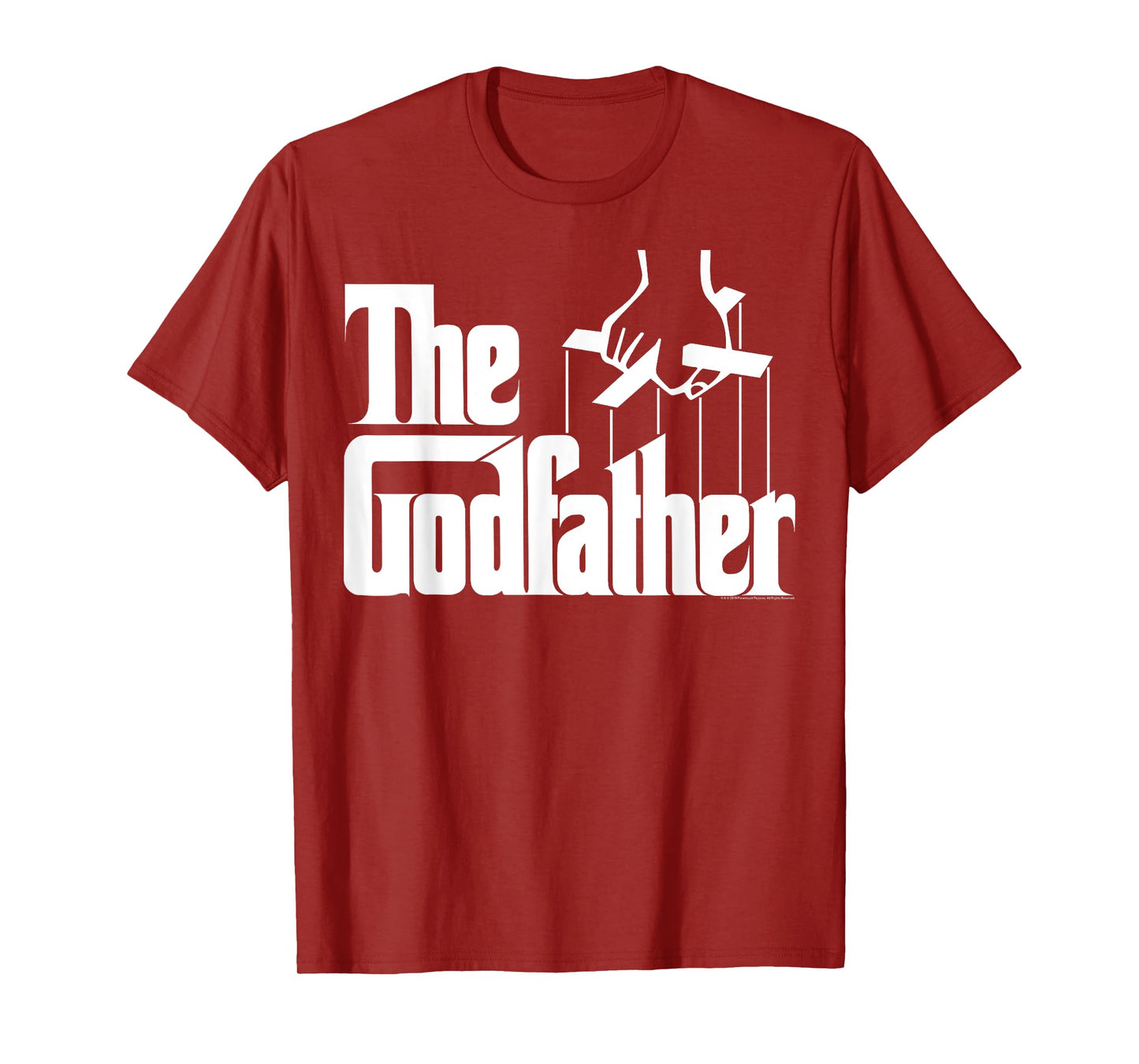 The Godfather Original White Title Logo T-Shirt