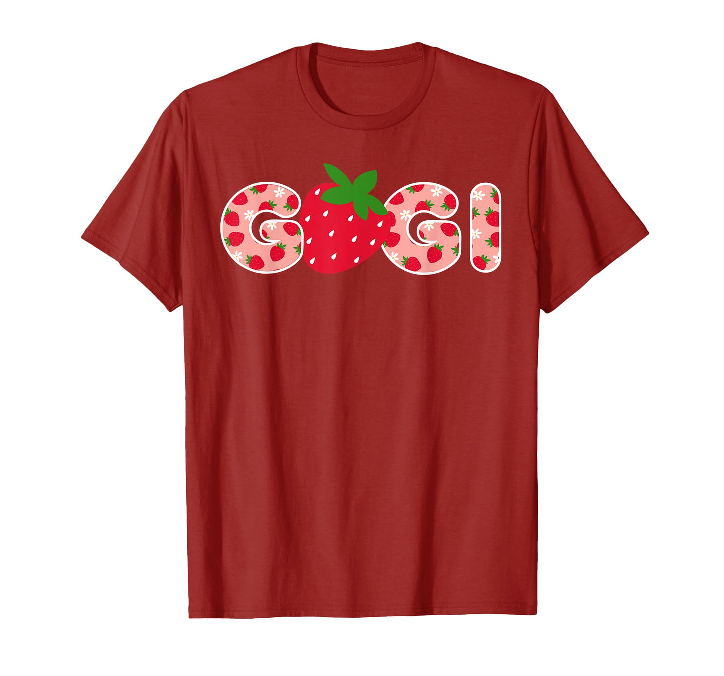 Gigi Strawberry First Birthday Funny Strawberry T-Shirt