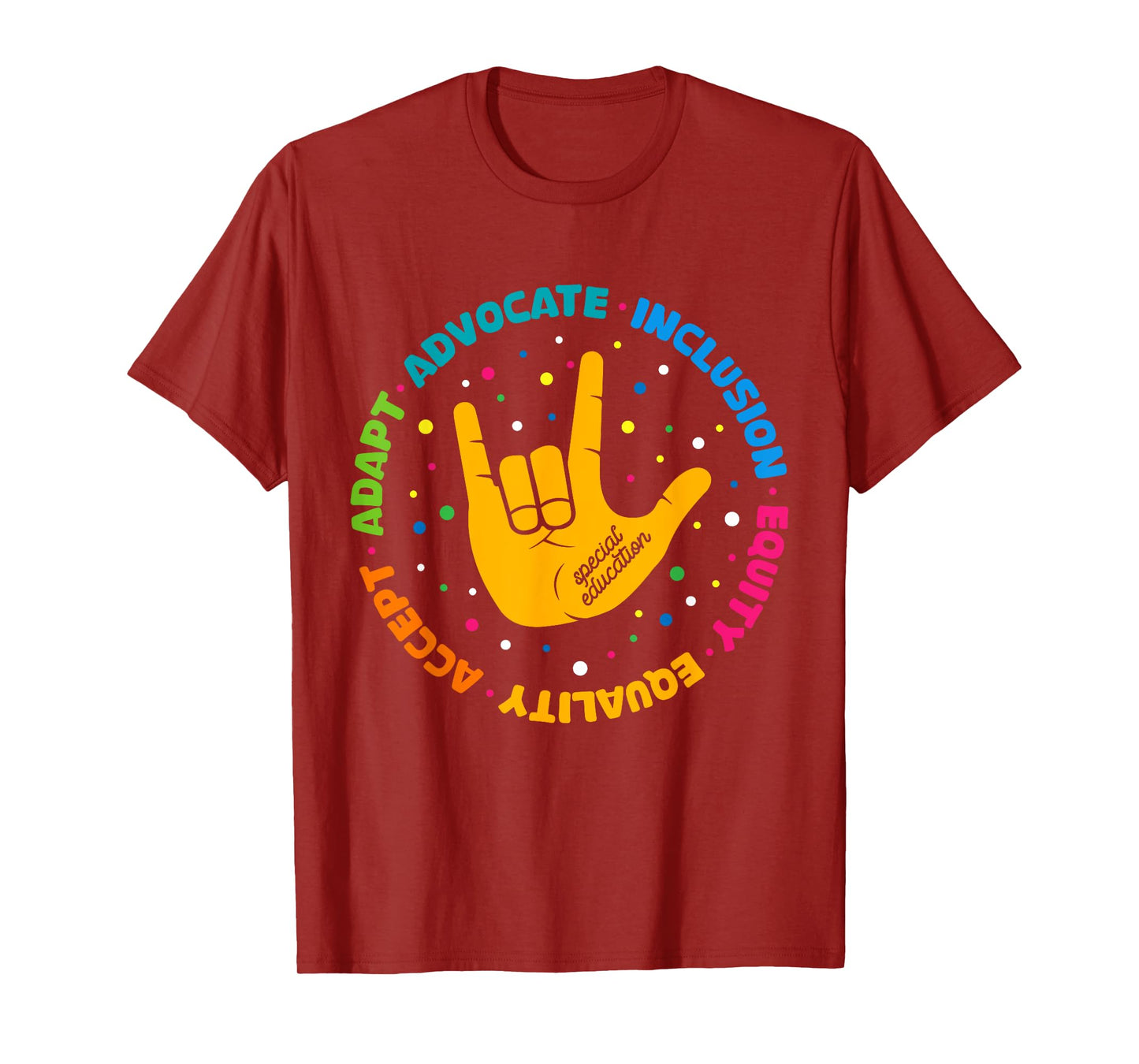Special Education Teacher Inspirational SPED Teachers Autism T-Shirt