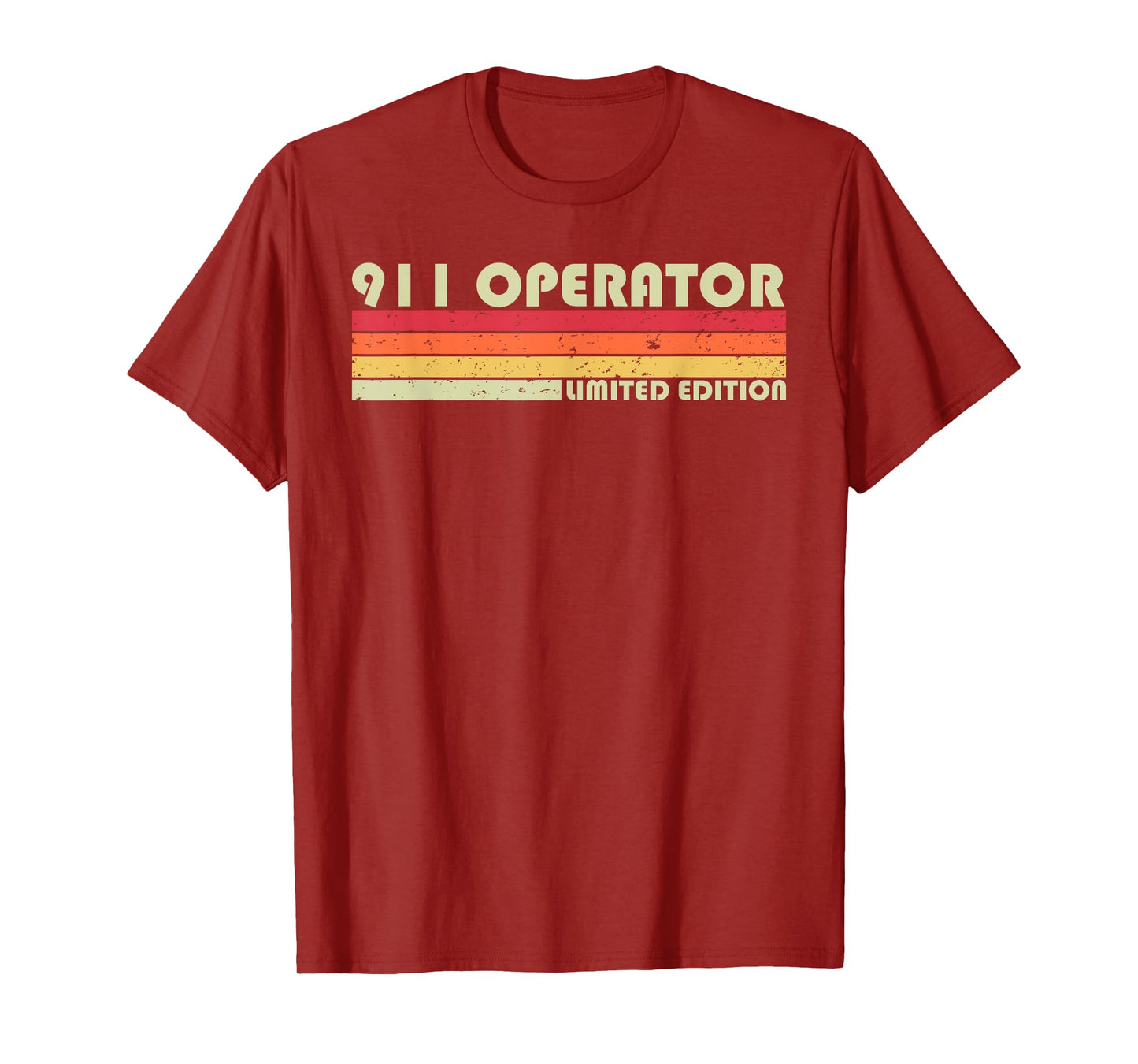 911 OPERATOR Funny Job Title Profession Birthday Worker Idea T-Shirt