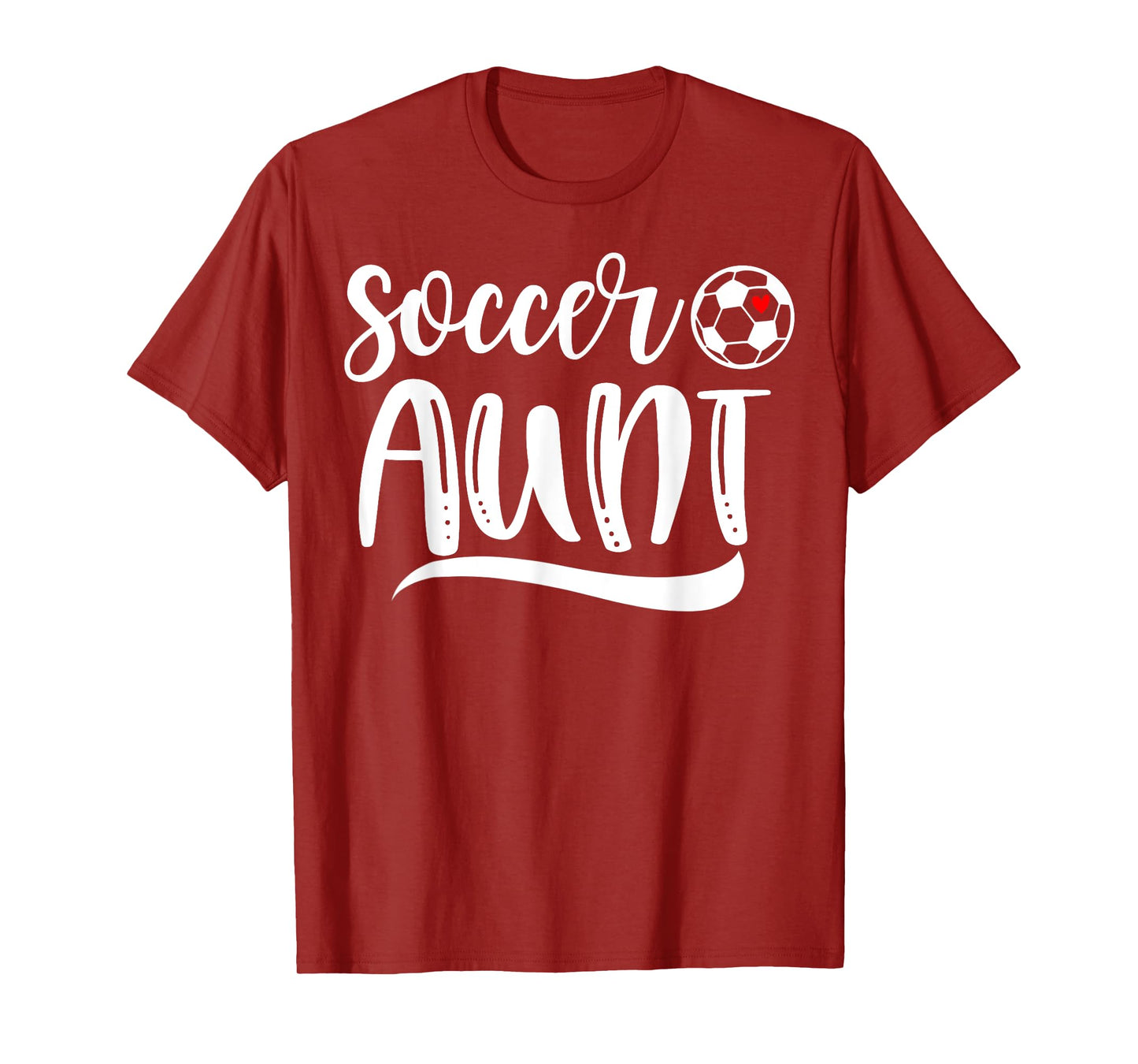 Funny Soccer Aunt Soccer Lover Mother's Day T-Shirt