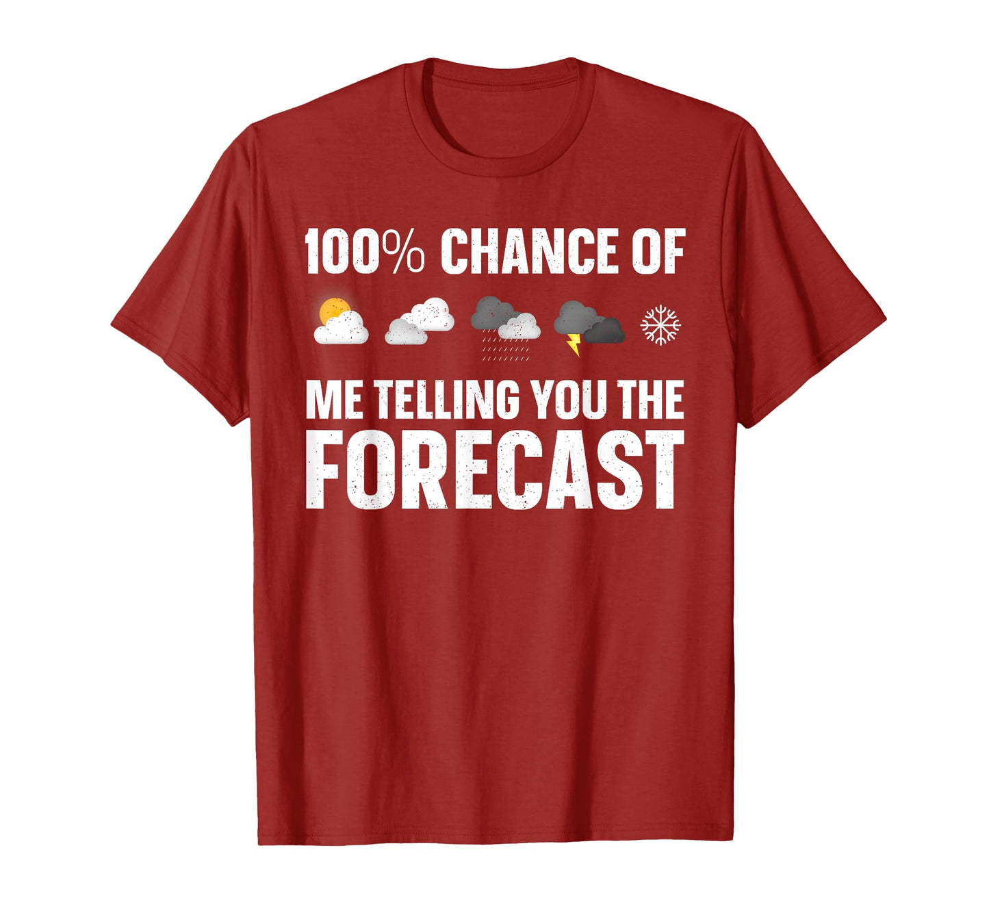 Funny Meteorology Art For Men Women Weather Meteorologist T-Shirt