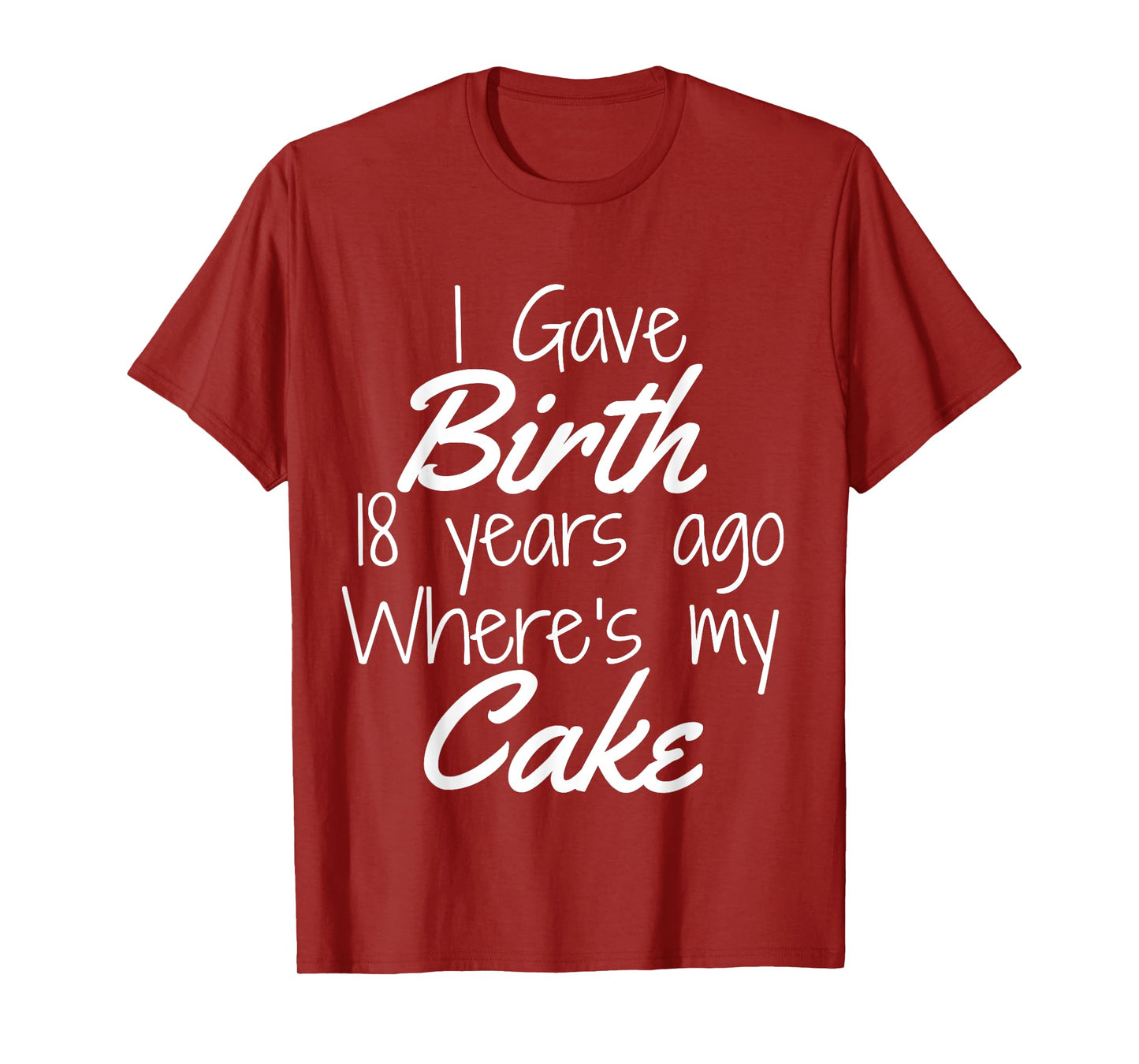 18th Birthday Shirt for Mom Son Daughter 18 Year Old T-Shirt