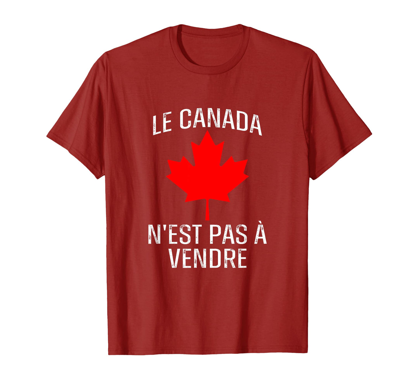 Canada N'est Pas à Vendre Never 51 Proud Canadian Quebec T-Shirt