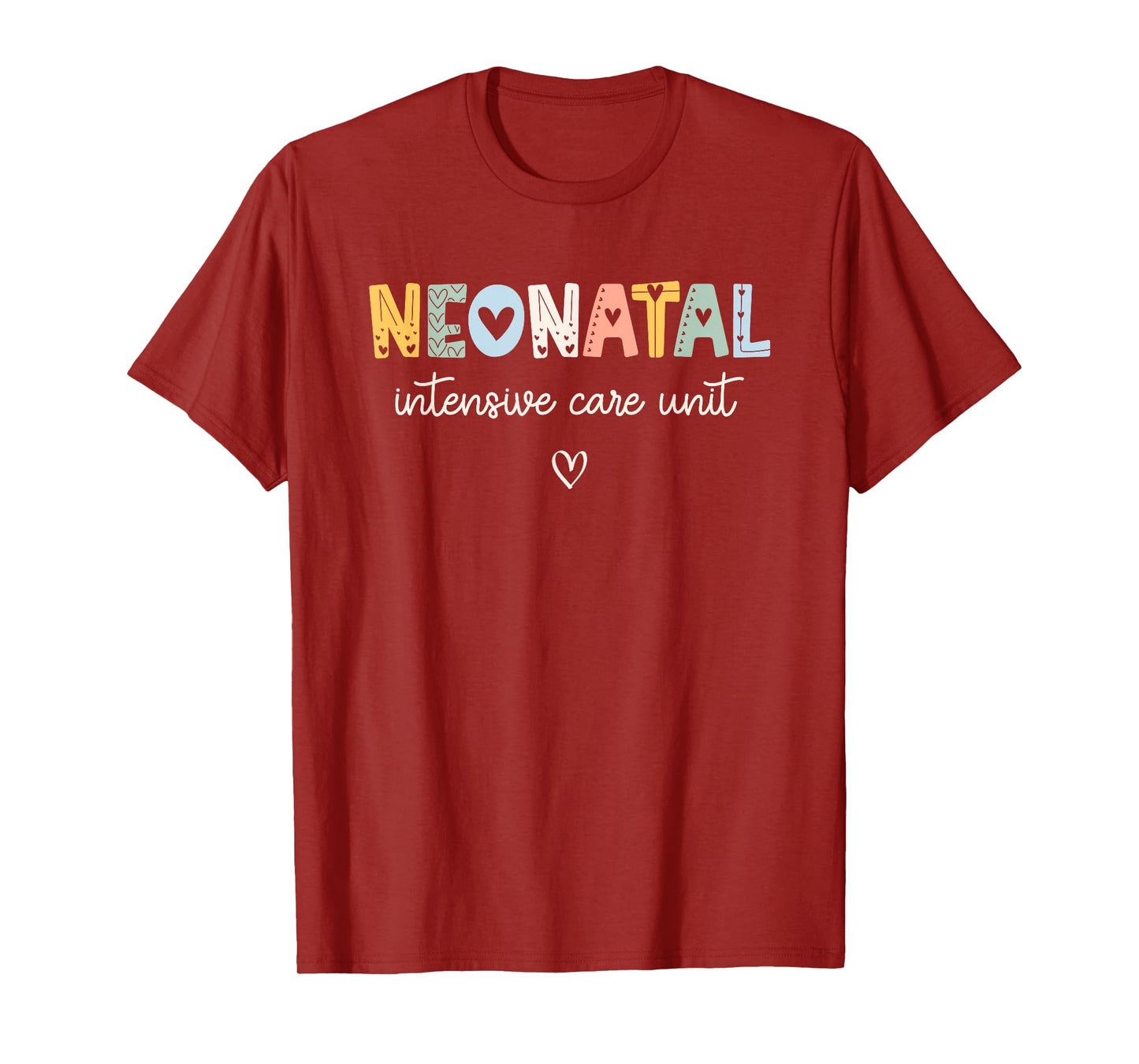 Neonatal Intensive Care Unit Nurse NICU Nurse Tiny Humans T-Shirt