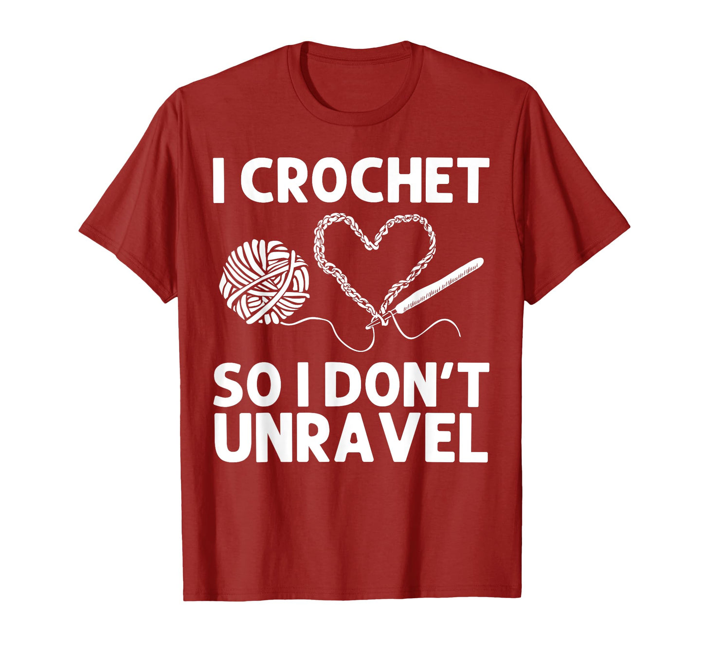 Funny Crochet Art For Men Women Crocheting Lovers Crocheter T-Shirt