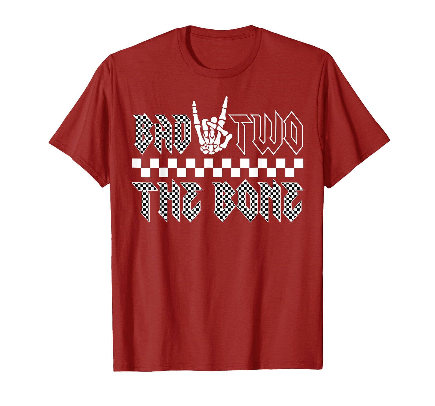 Bad Two the Bone Birthday 2 Years Old Birthday Matching T-Shirt