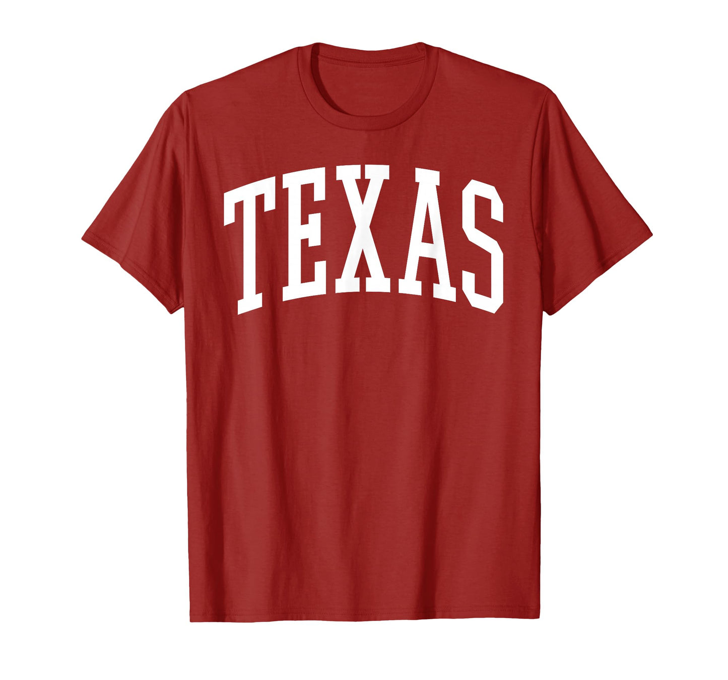 Texas TX Vintage Varsity Sports Text Women Men T-Shirt