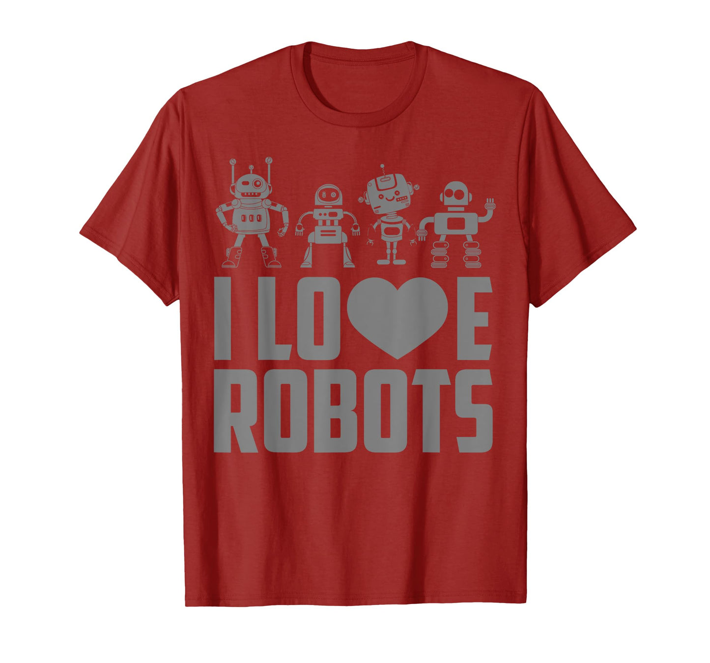 Robot Art For Men Women Kids Robotics Engineer Robot Lover T-Shirt
