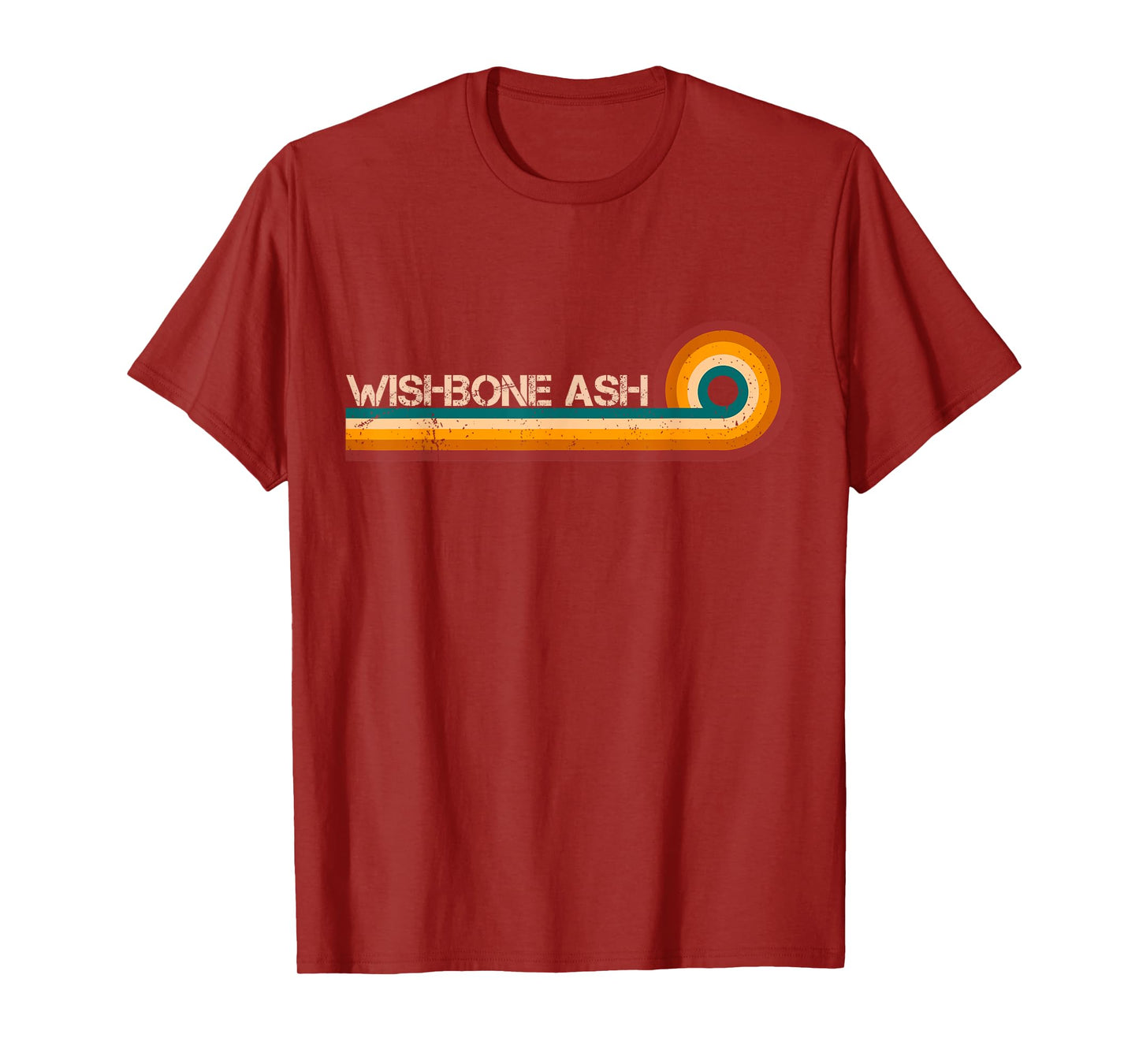 Wishbone Ash Retro Stripes Musician Vintage T-Shirt