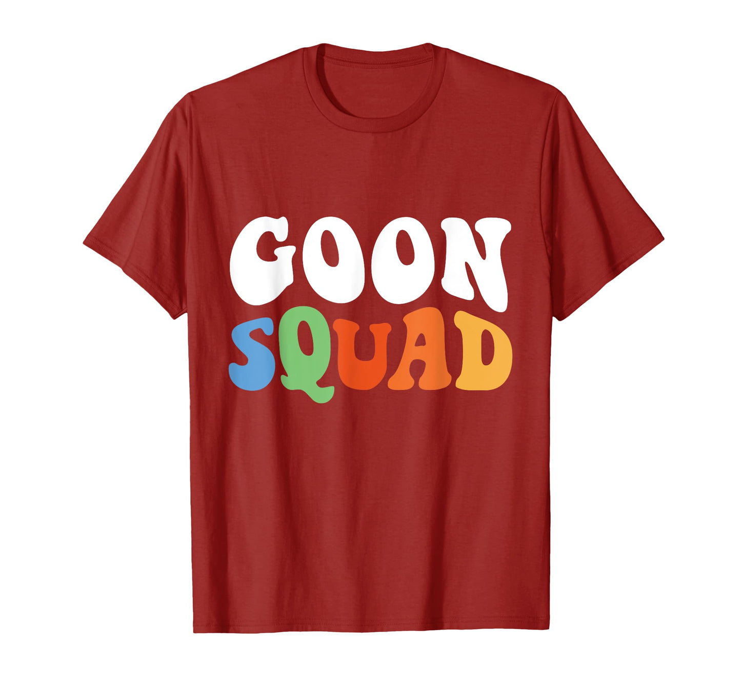 Men Women Boys Girls Funny Retro Goon Squad T-Shirt