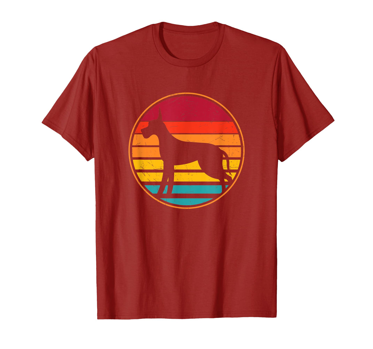 Great Dane - Retro Vintage Dog Gifts For Men Women Kids T-Shirt