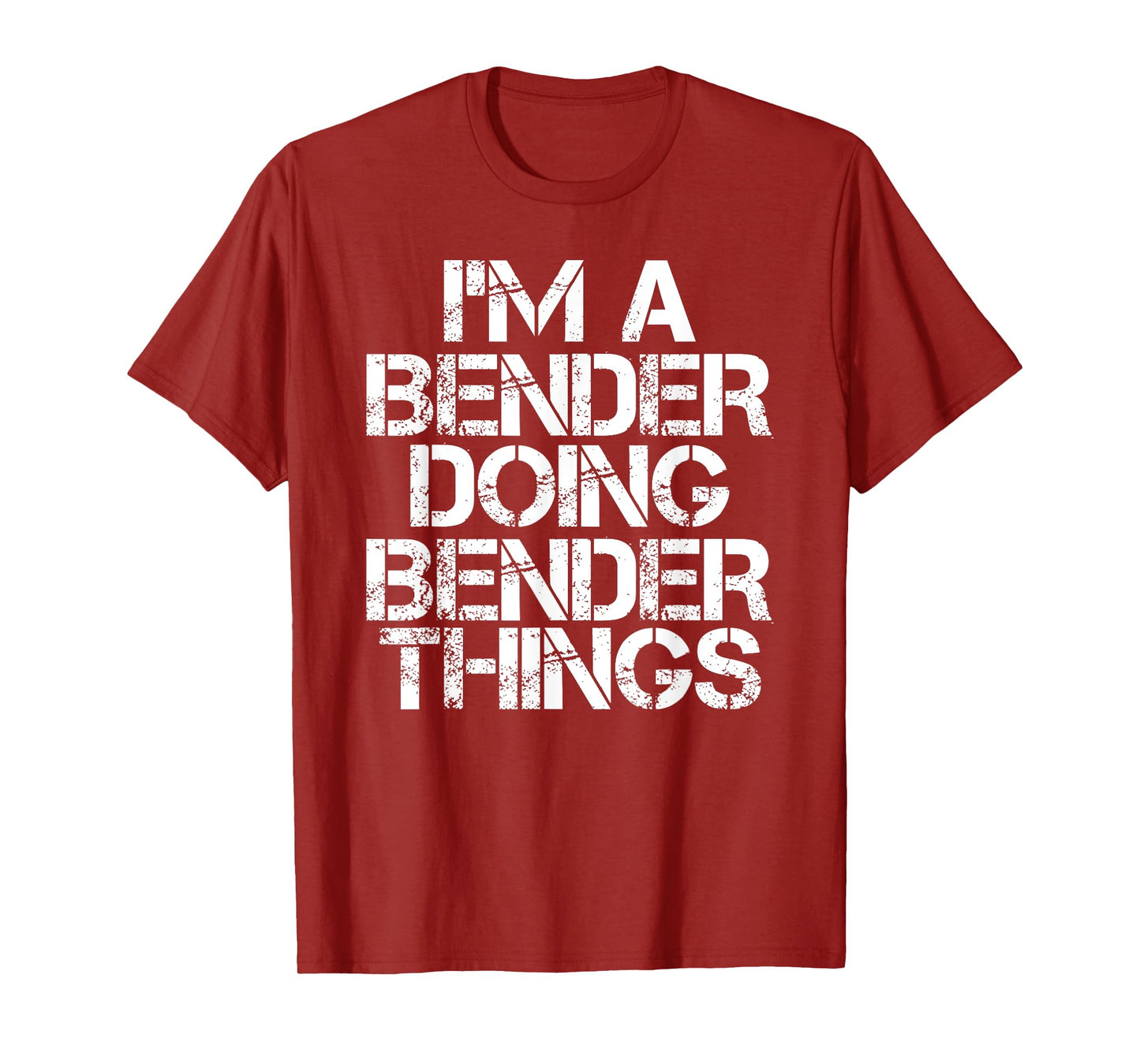 BENDER Funny Surname Family Tree Birthday Reunion Gift Idea T-Shirt