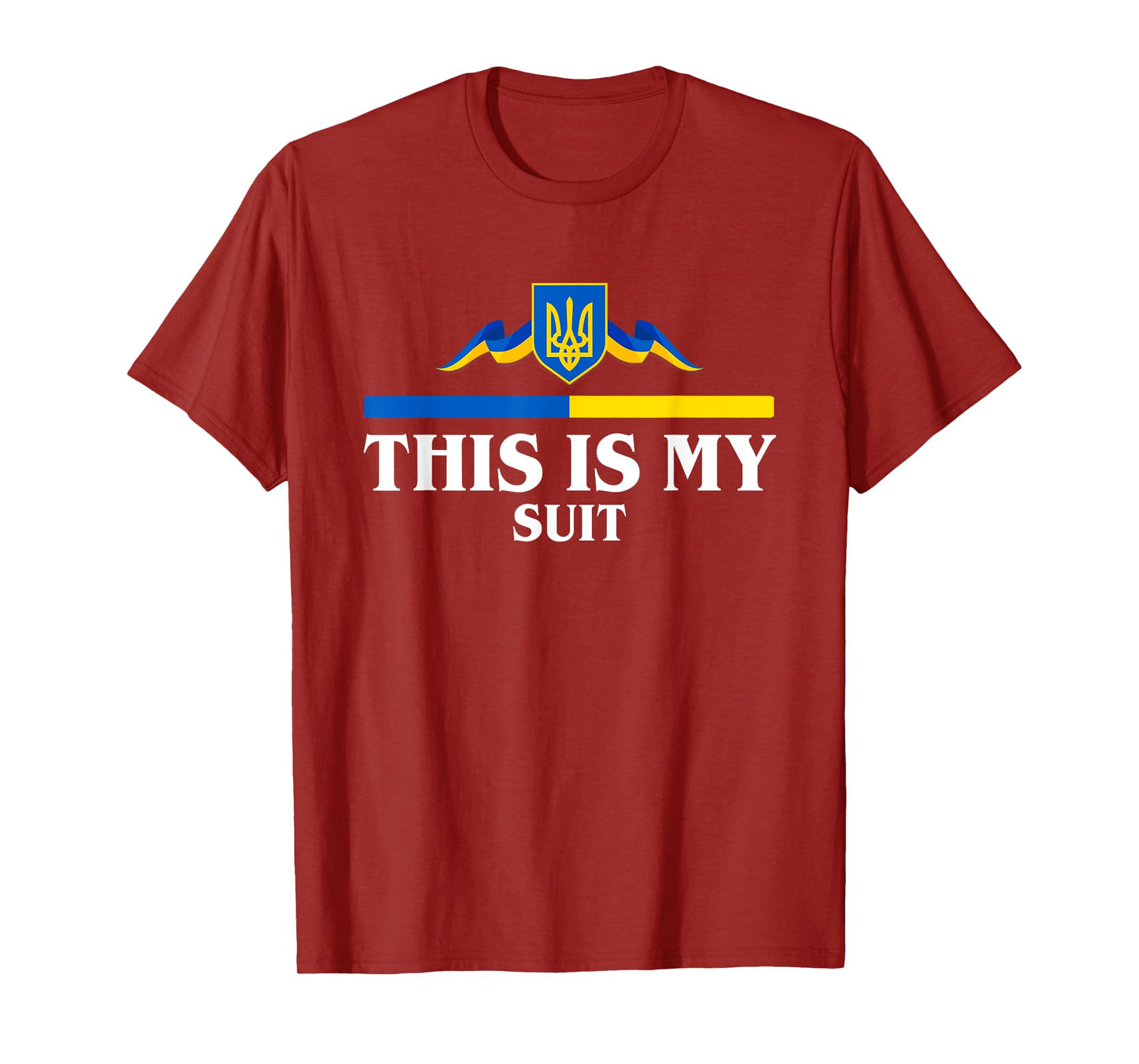 This Is My Suit Support Zelensky, Ukrainian Suit T-Shirt