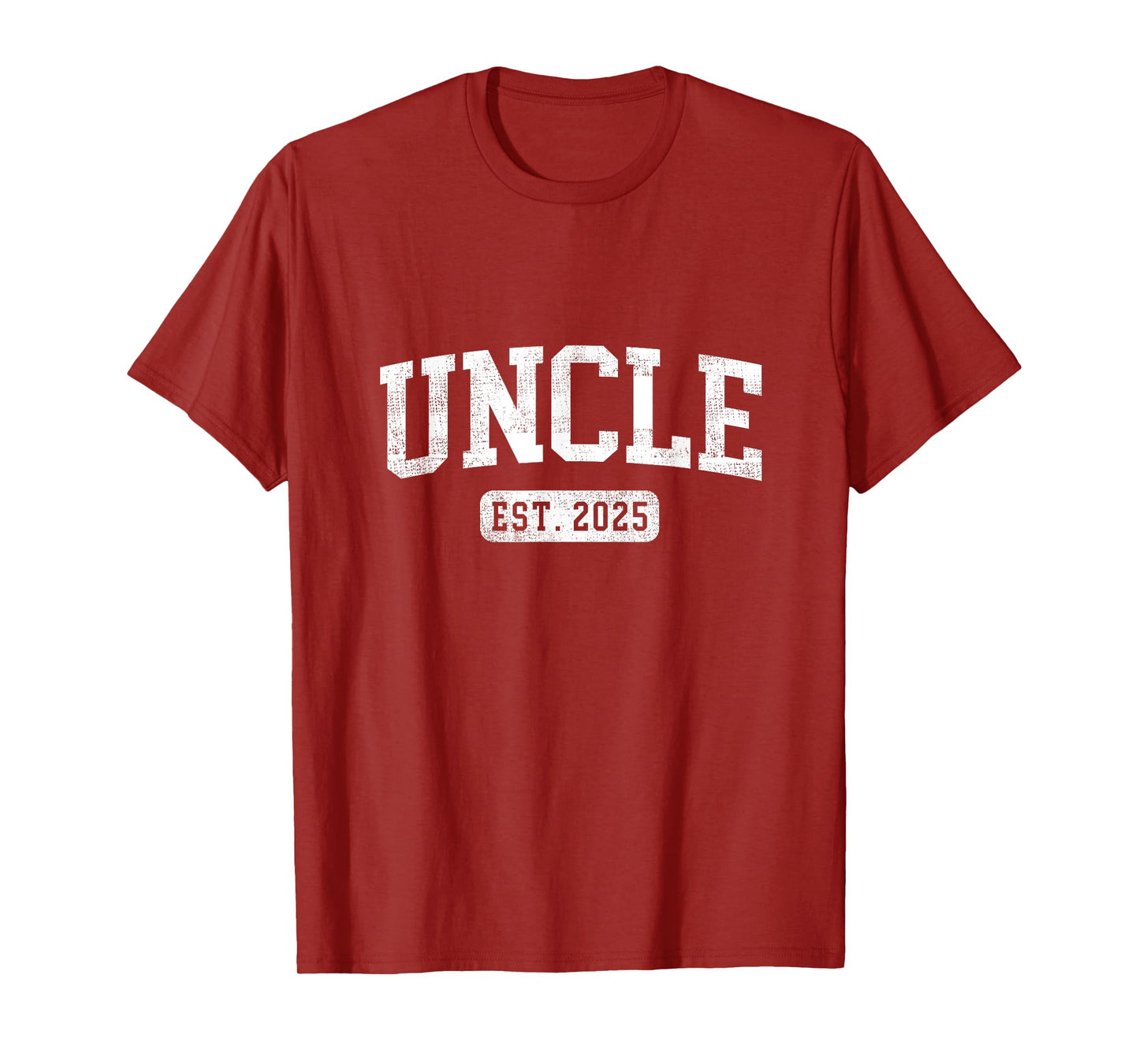 Uncle Est 2025 Promoted To Uncle Announcement T-Shirt