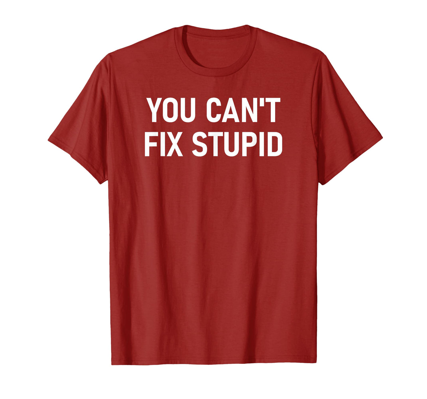 You Can't Fix Stupid, Funny, Sarcastic, Jokes, Family T-Shirt