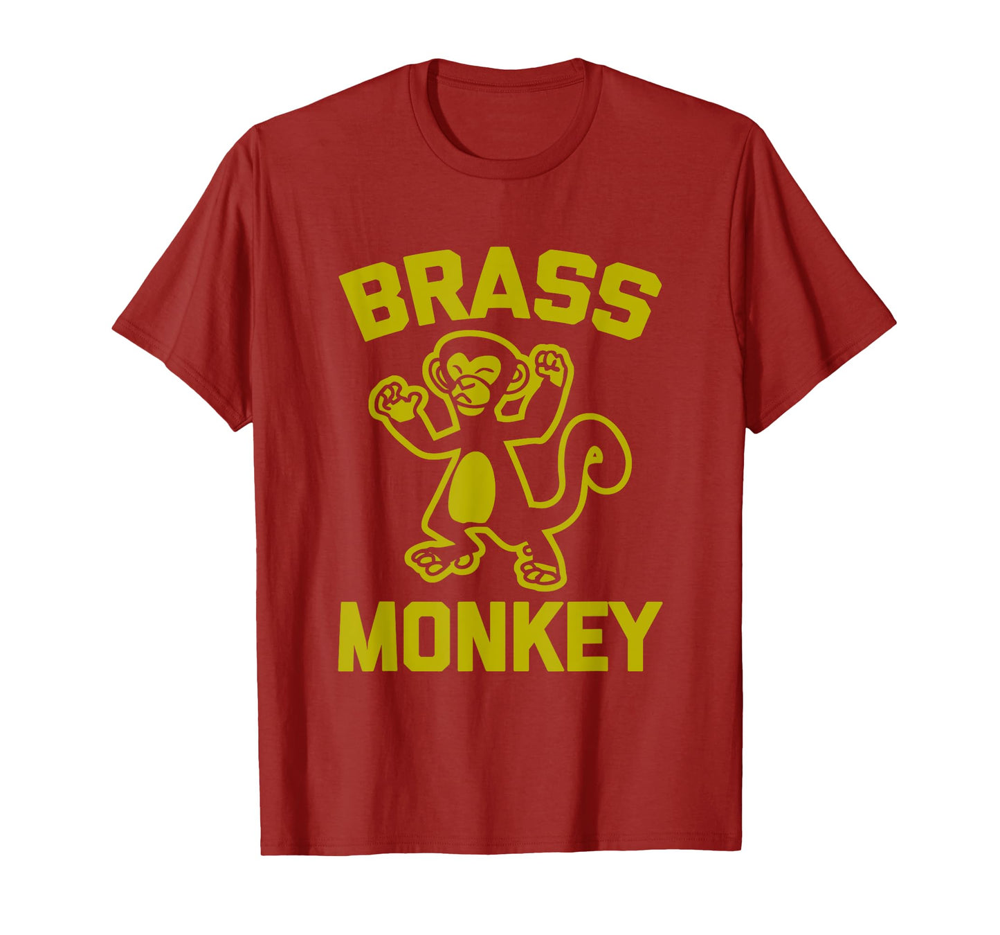 Brass Monkey Tshirt funny saying sarcastic music rap hip-hop T-Shirt