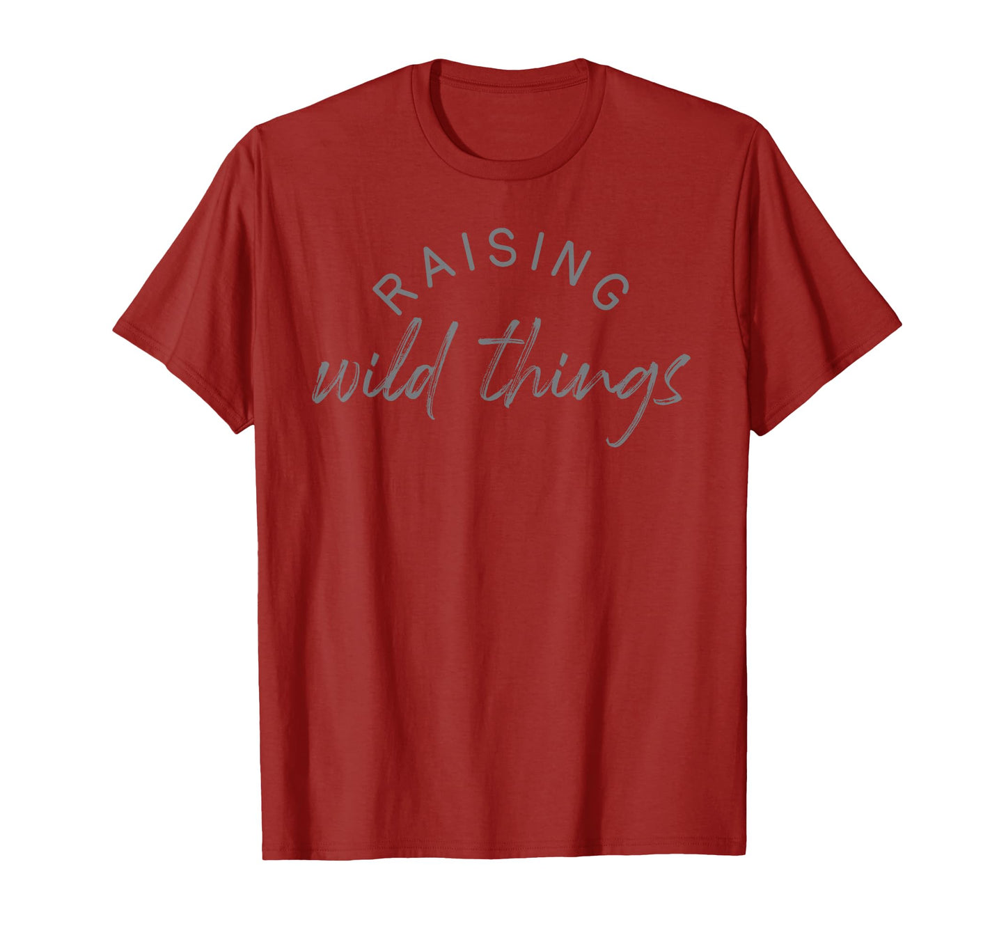Raising Wild Things Mom Cute Mothers Day Gift 2 T-Shirt
